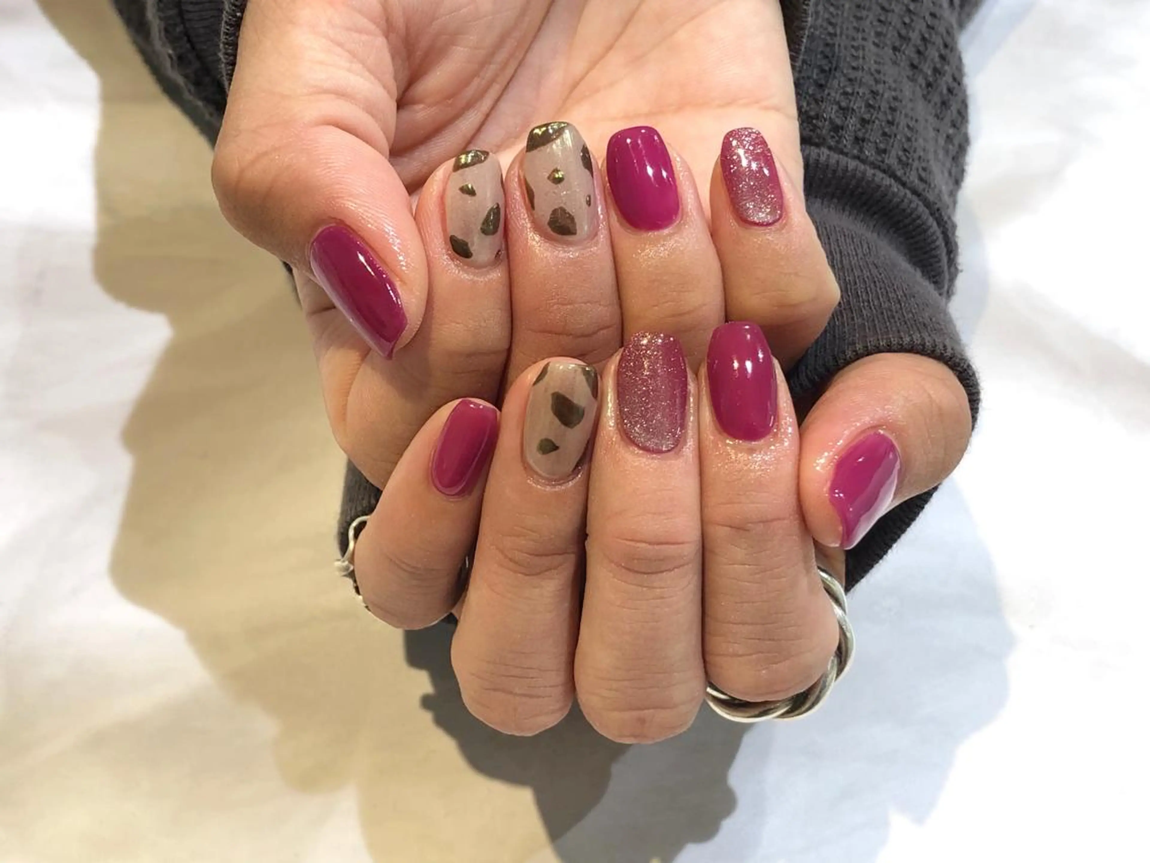 ネイル 舞田 苑香のネイルデザイン