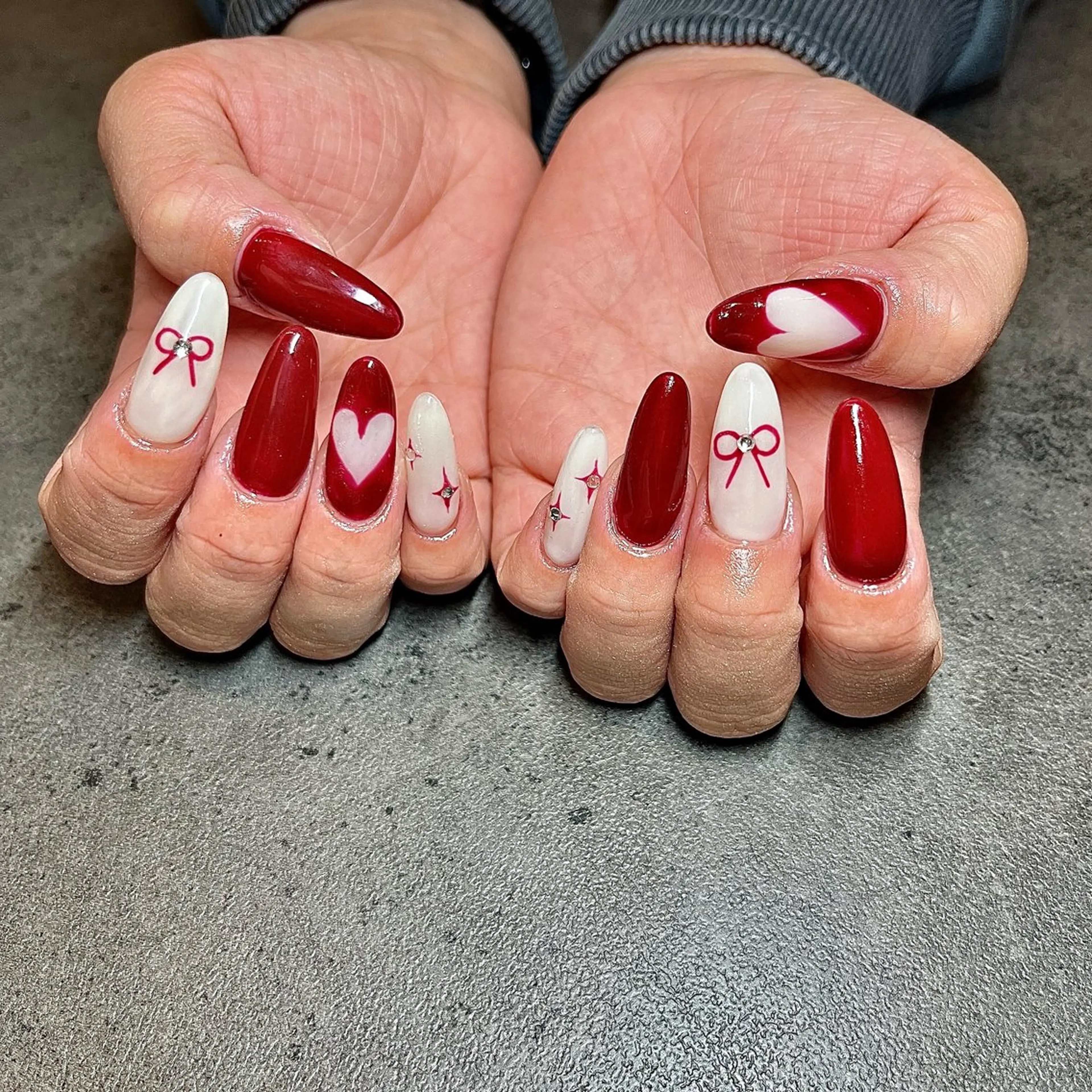 ネイル スカルプネイル しば まなみのネイルデザイン