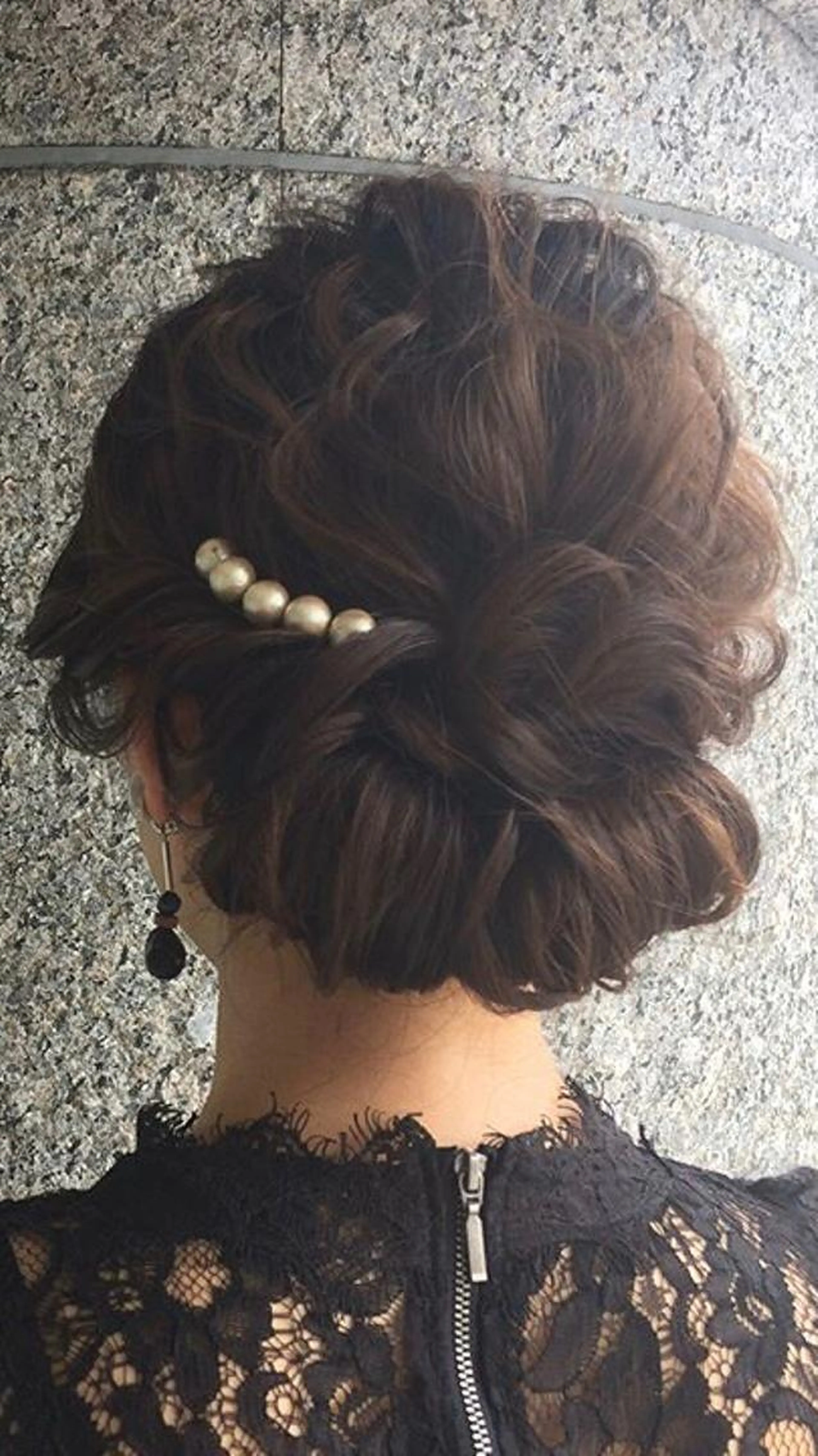 ヘアセットの写真