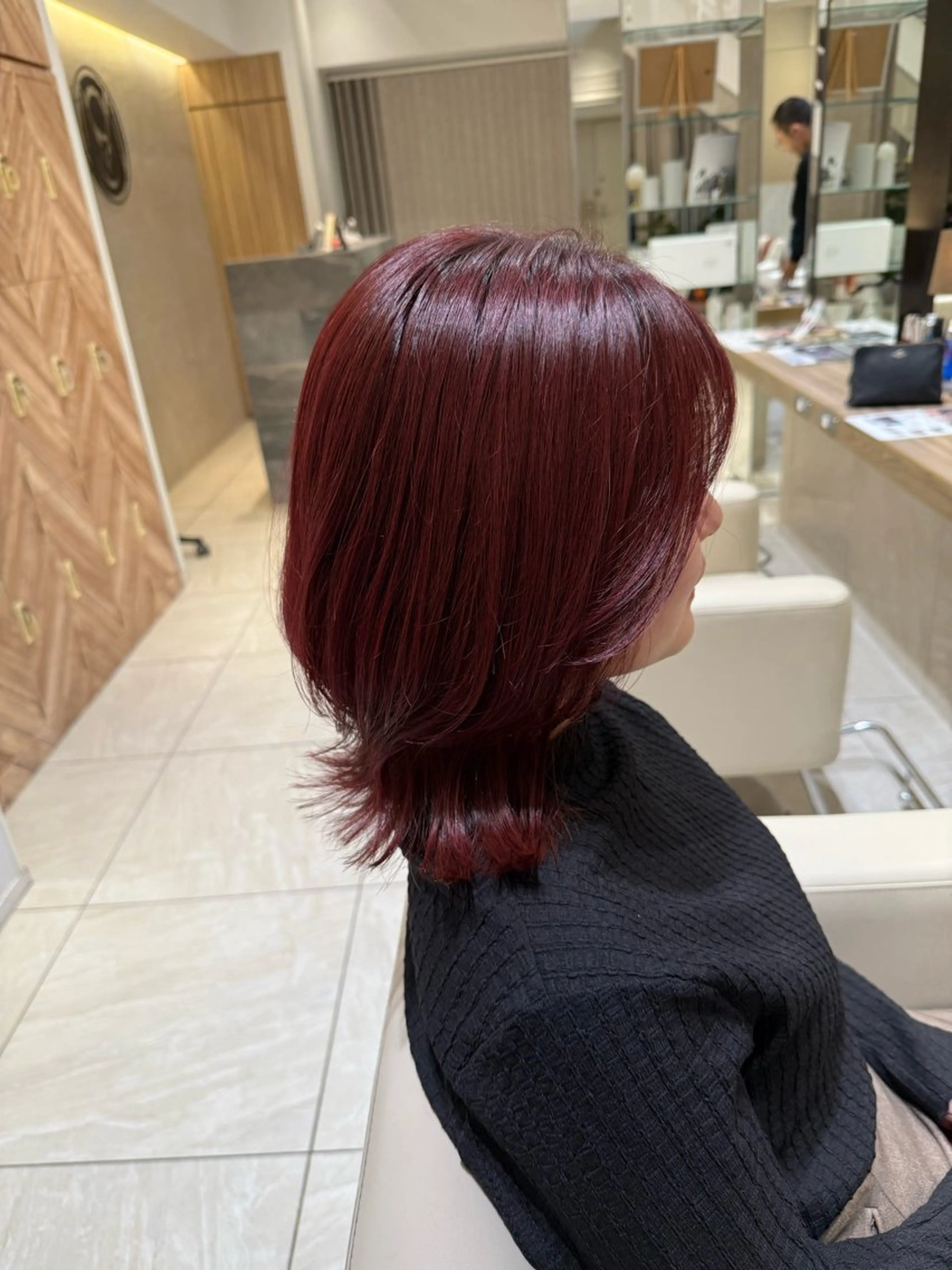 カラー ヘアカラー 小川 朋夏のヘアスタイル
