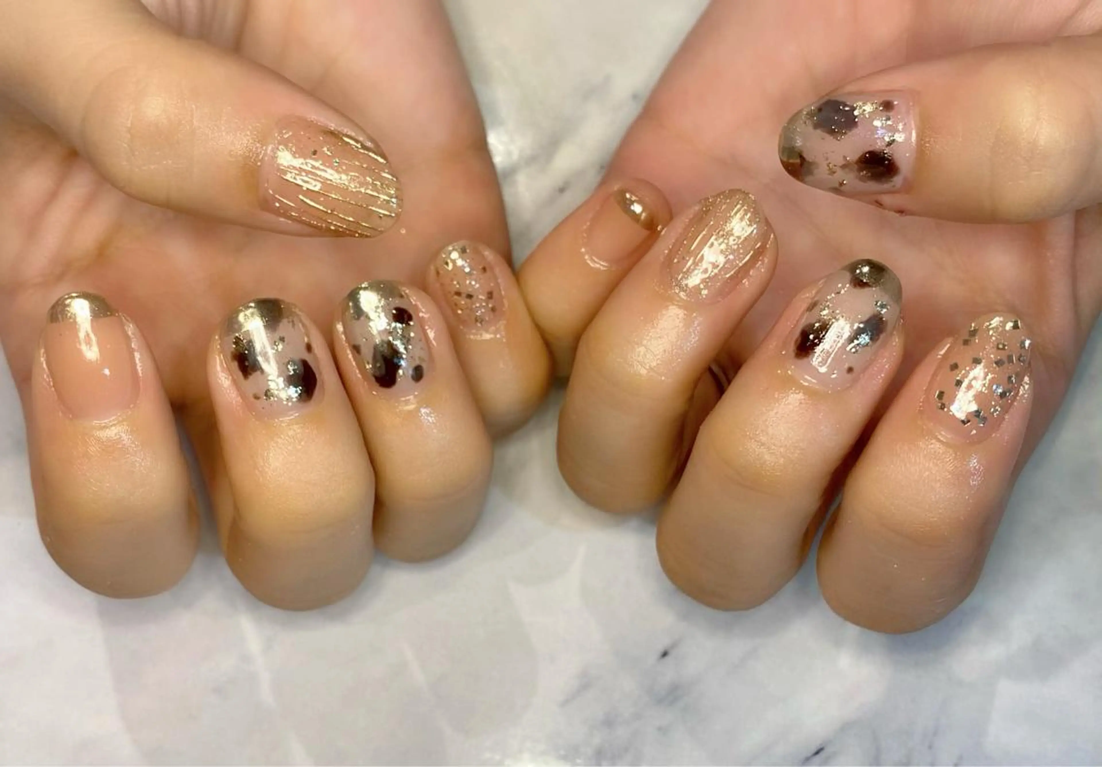 ネイル Lino+ ネイル&よもぎ蒸しのネイルデザイン