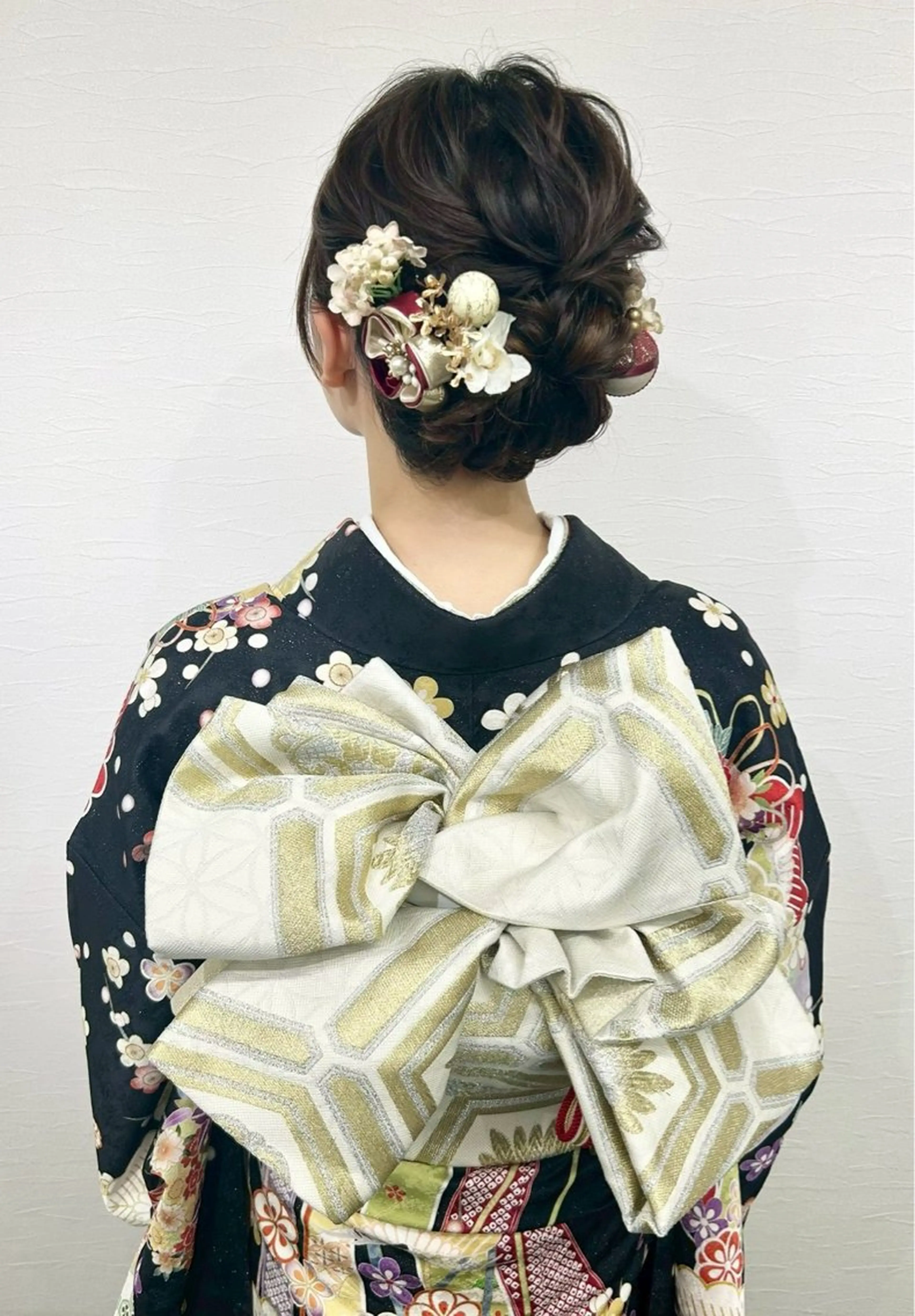 ショート ヘアセット YUMEYAKATA 五条店のヘアスタイル