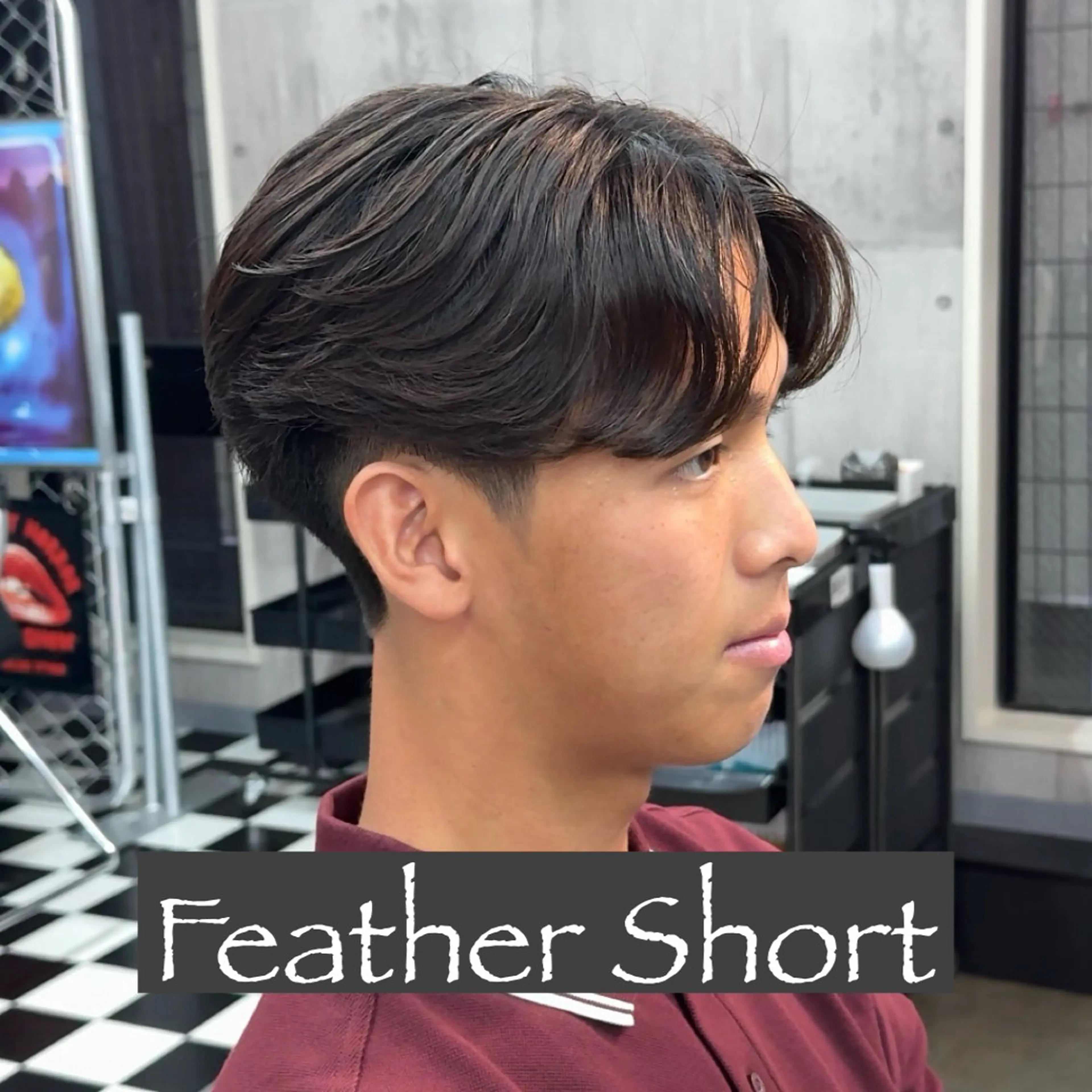 ショート パーマ ヘアアレンジ メンズ MENIN メンズ サロン 望月 涼太のヘアスタイル