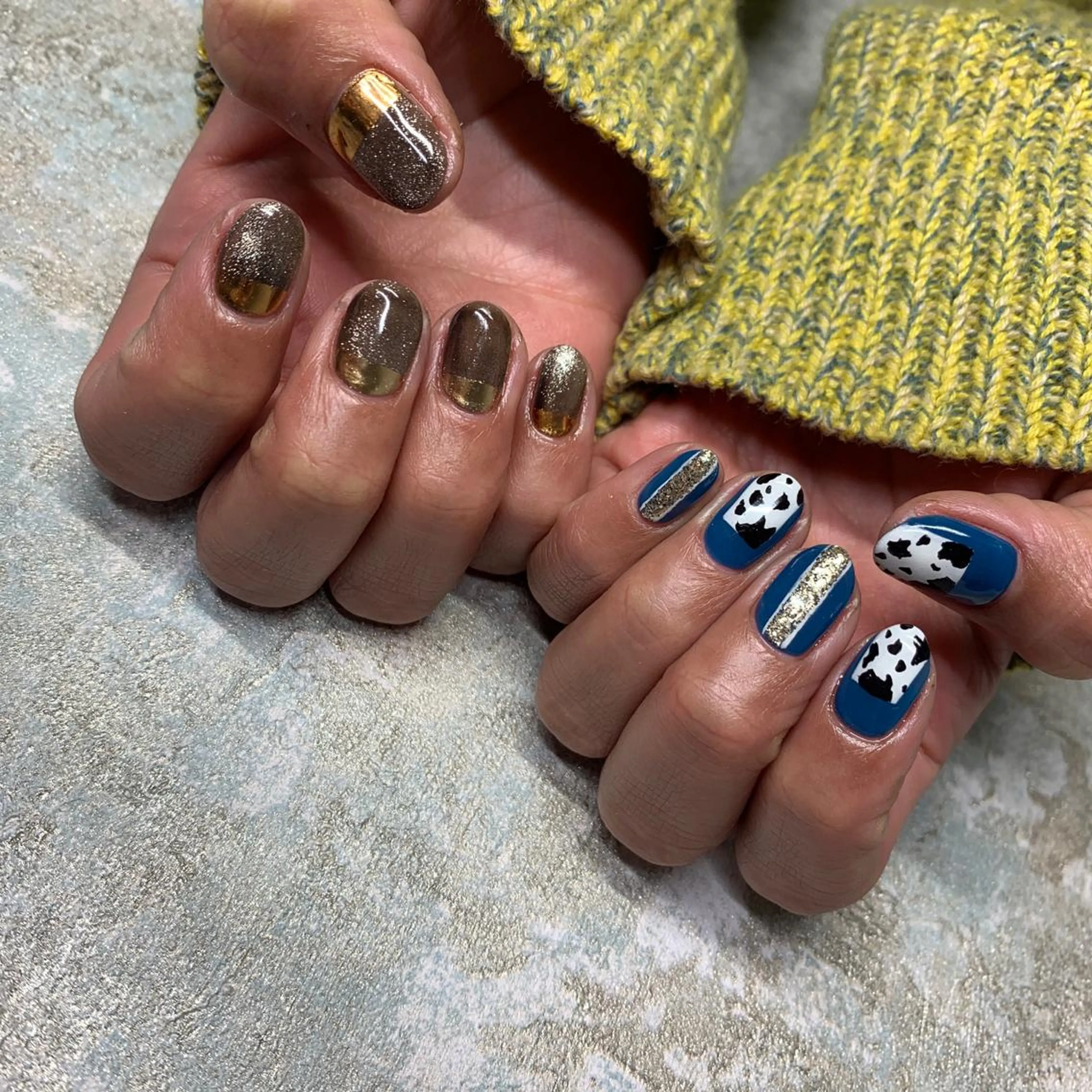 ロング カラー ヘアアレンジ キッズ ネイル マツエク・マツパ 福田 加奈のネイルデザイン