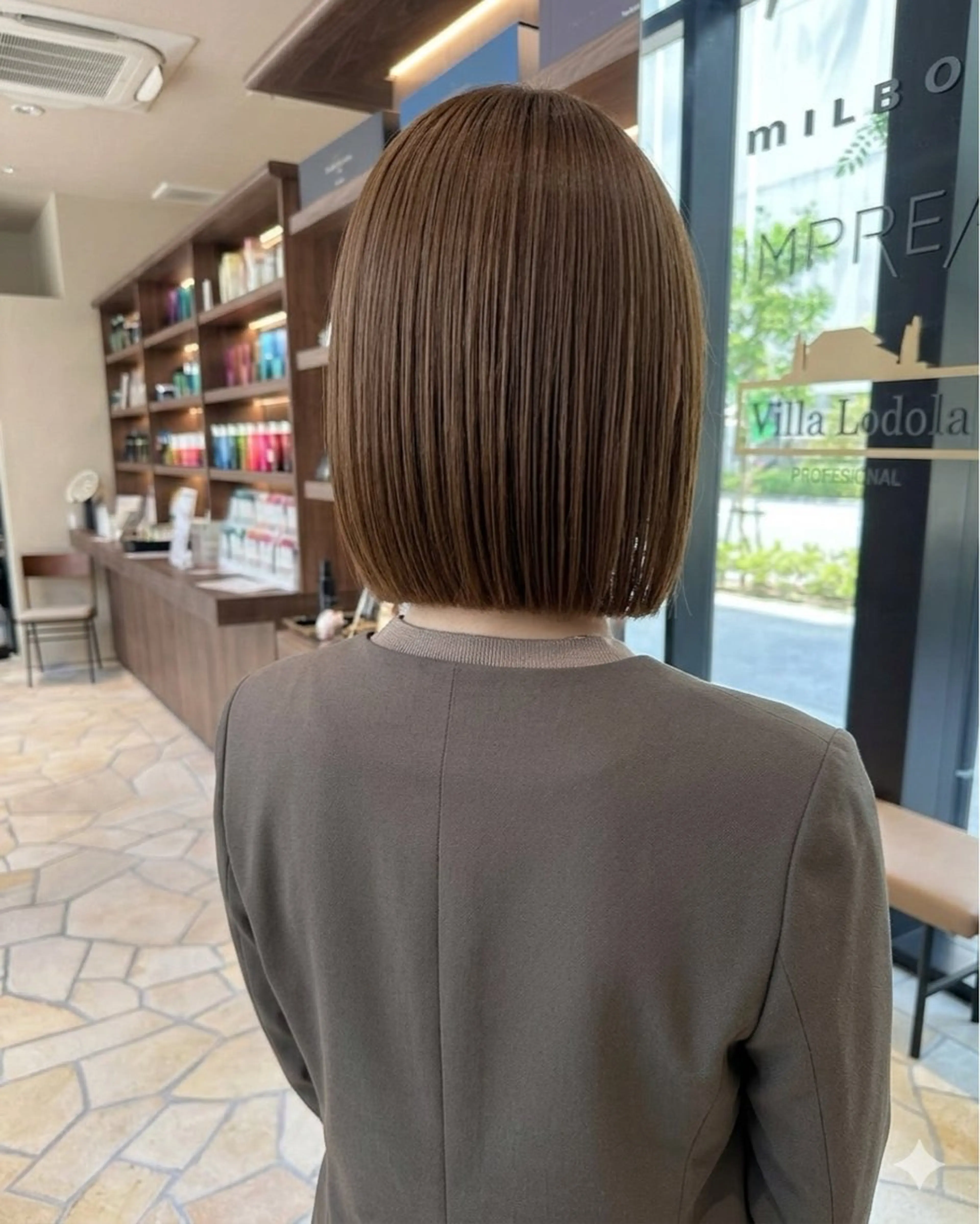 ショート GIEN Smart Salon by milbon 西宮ガーデンズ　プラス所属・吉原 星稀のヘアスタイル