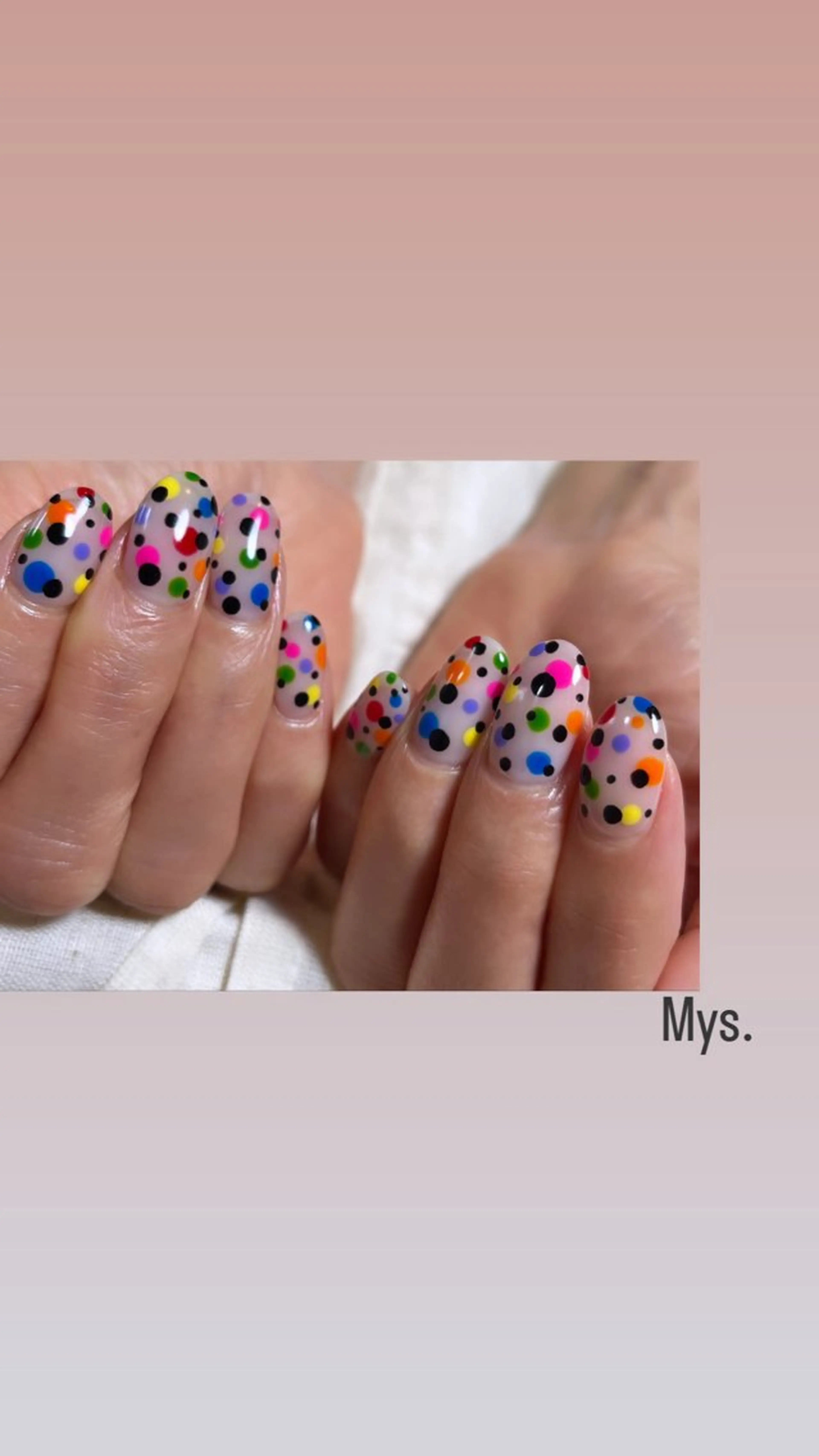 ネイル Mys. 松本結衣のネイルデザイン