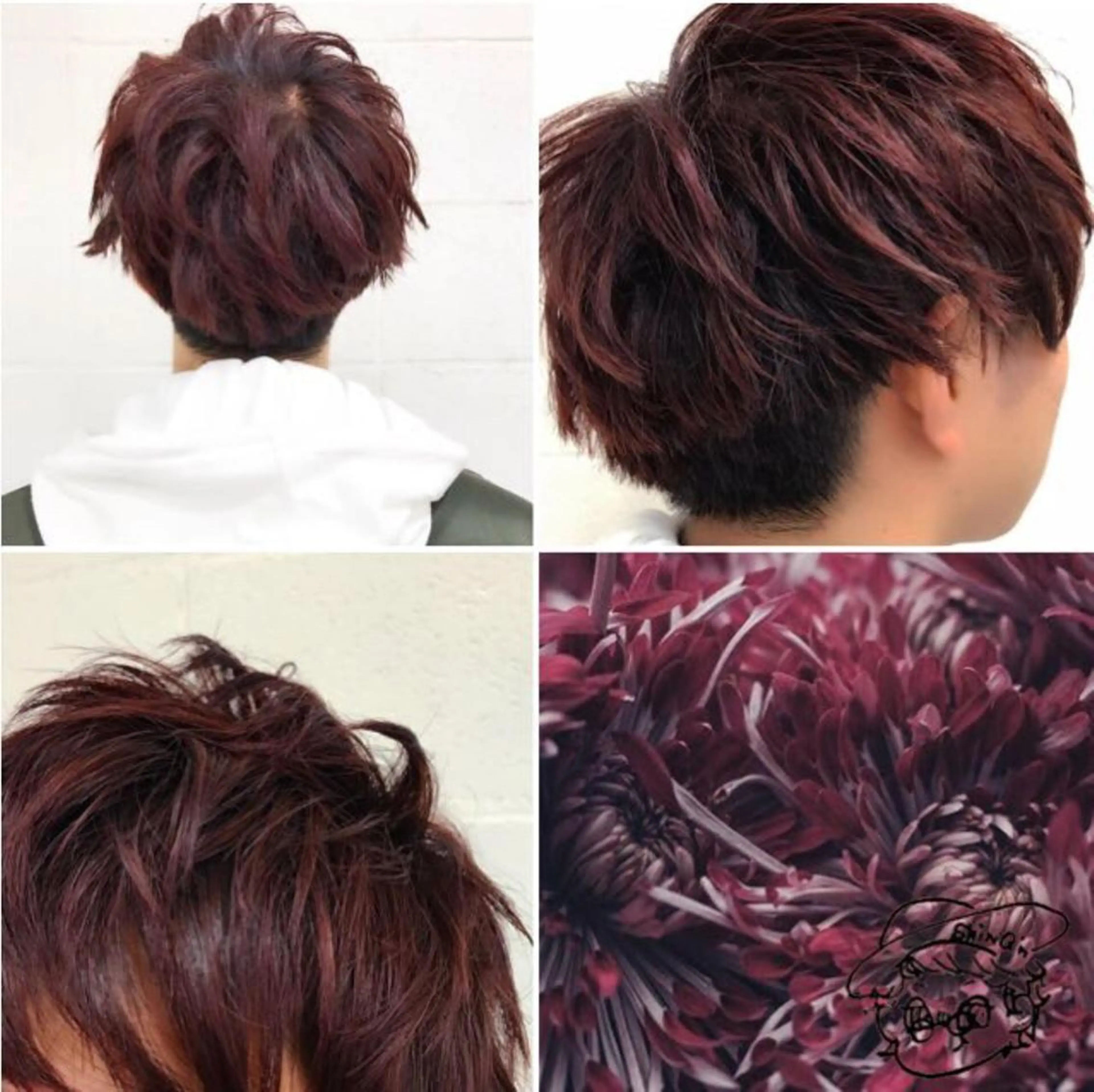 ショート カラー メンズ ヘアカラー トリートメント "PEPPU "所属・🌈推し色派手髪 ハイトーンShinのヘアスタイル