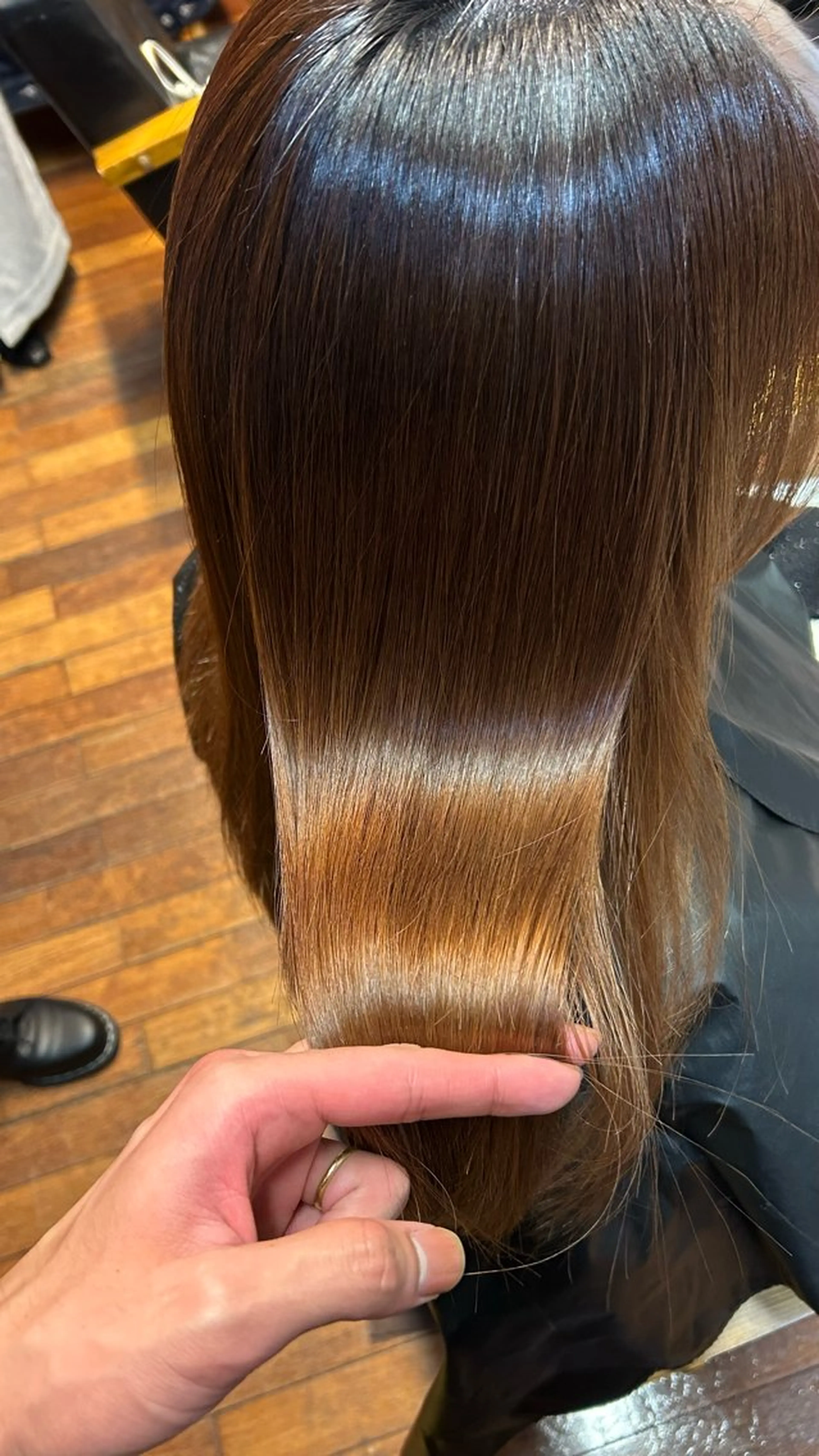 ロング 矢口 直樹のヘアスタイル