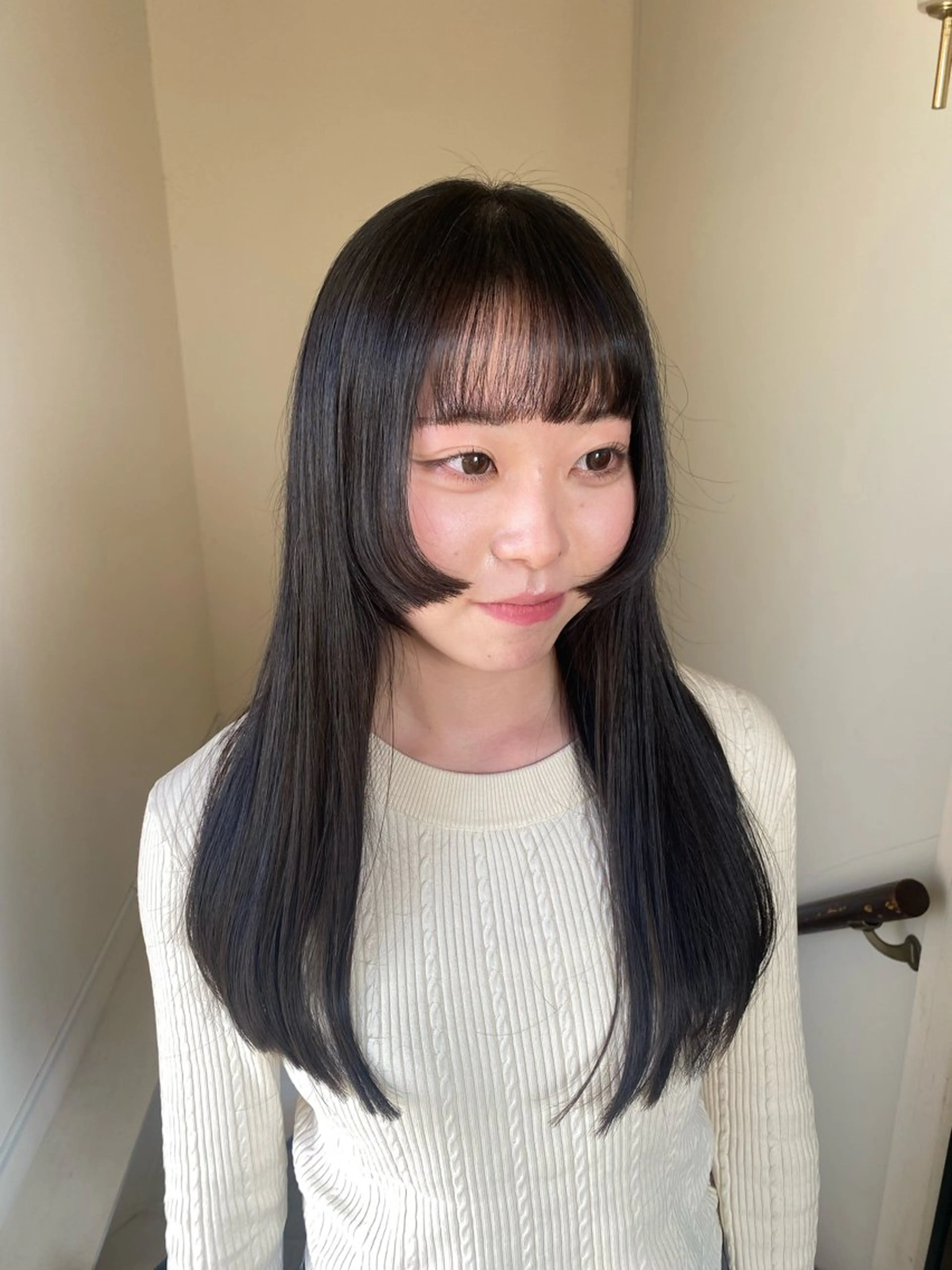 ロング 美髪矯正/髪質改善 🫧山﨑　真歩🫧のヘアスタイル