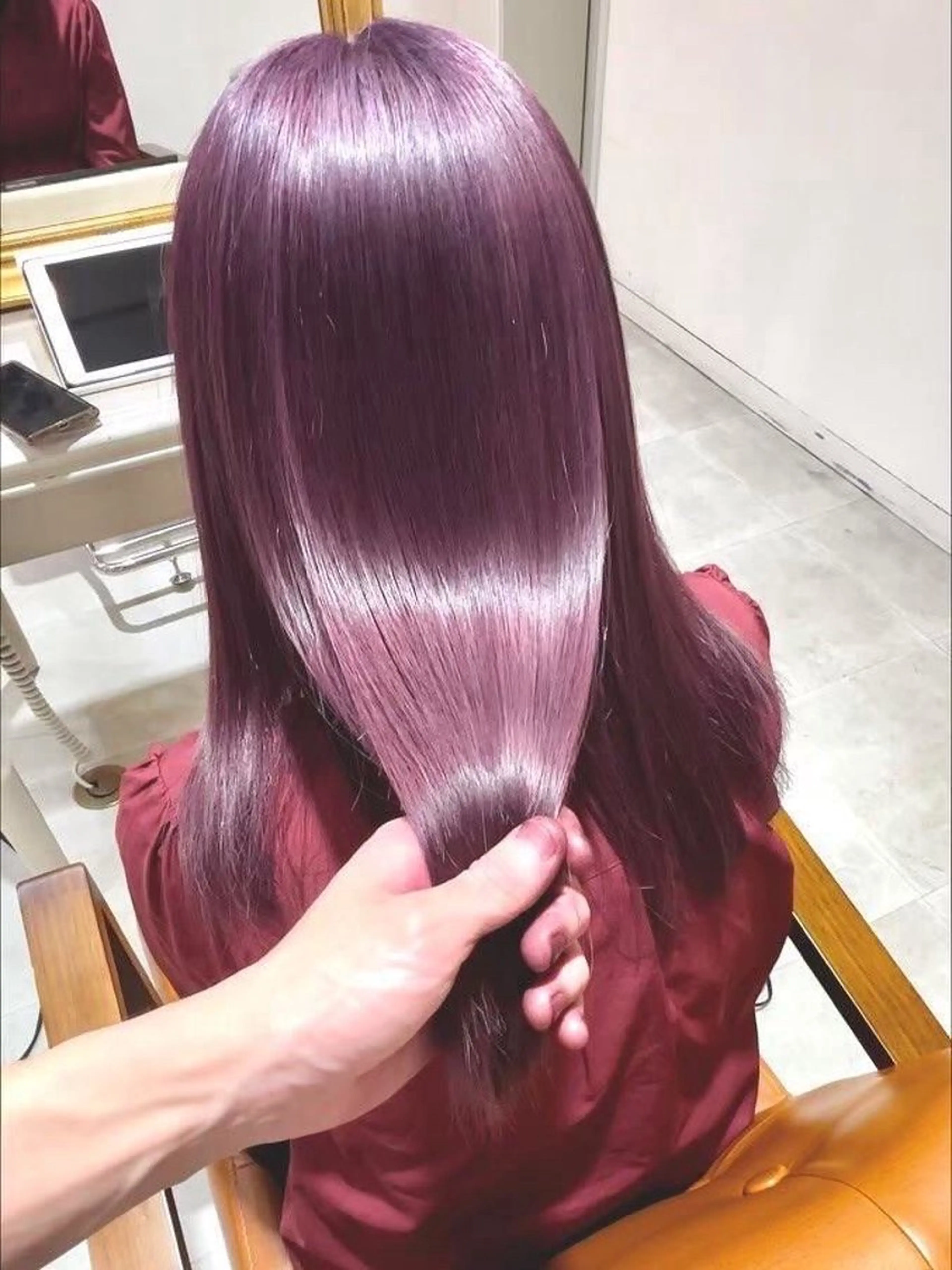 ロング 艶カラー／ 夢叶のヘアスタイル