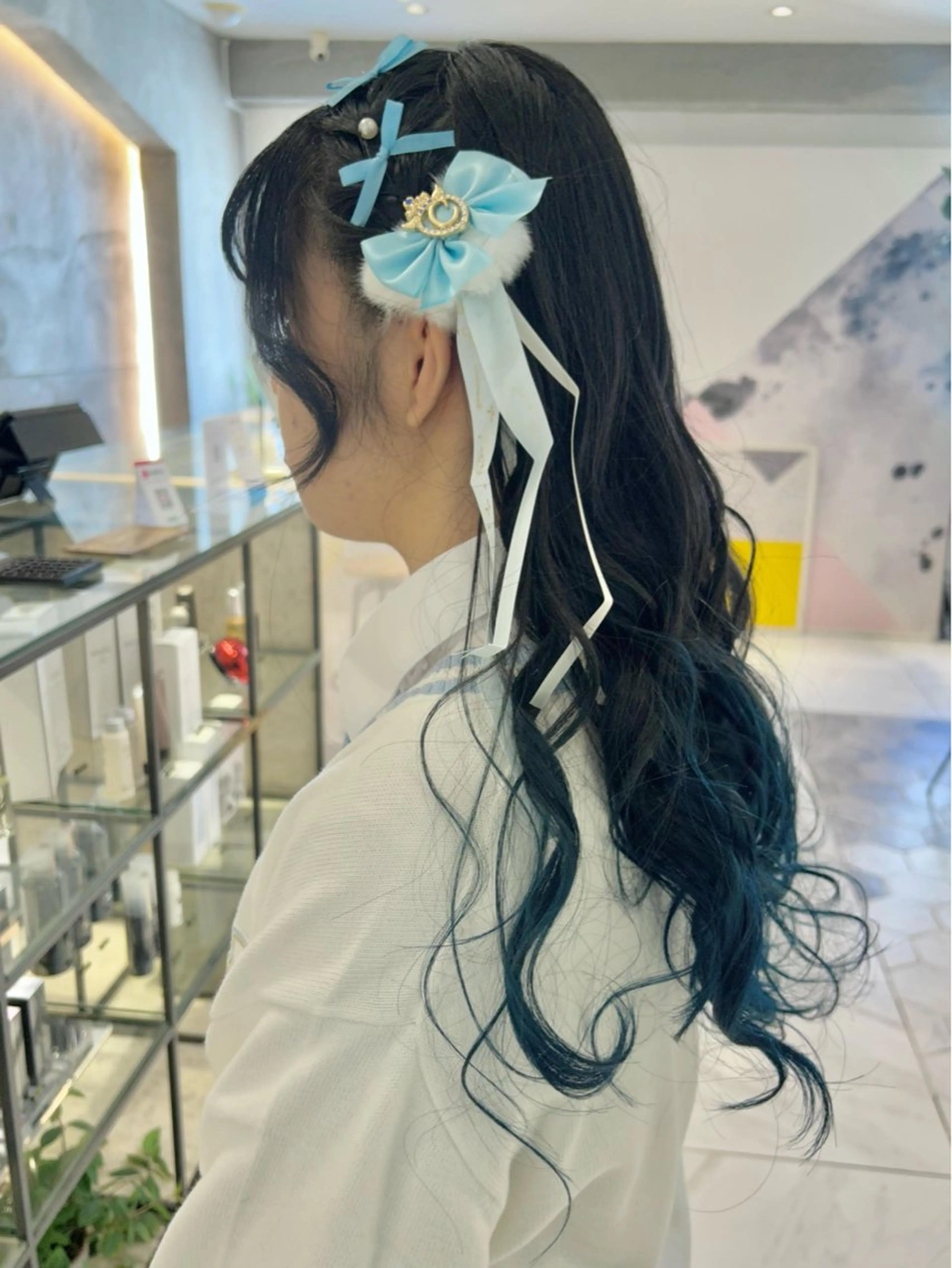 ヘアアレンジ ヘアセット 🎀ヘアセット透明感 /REINA🎀のヘアスタイル