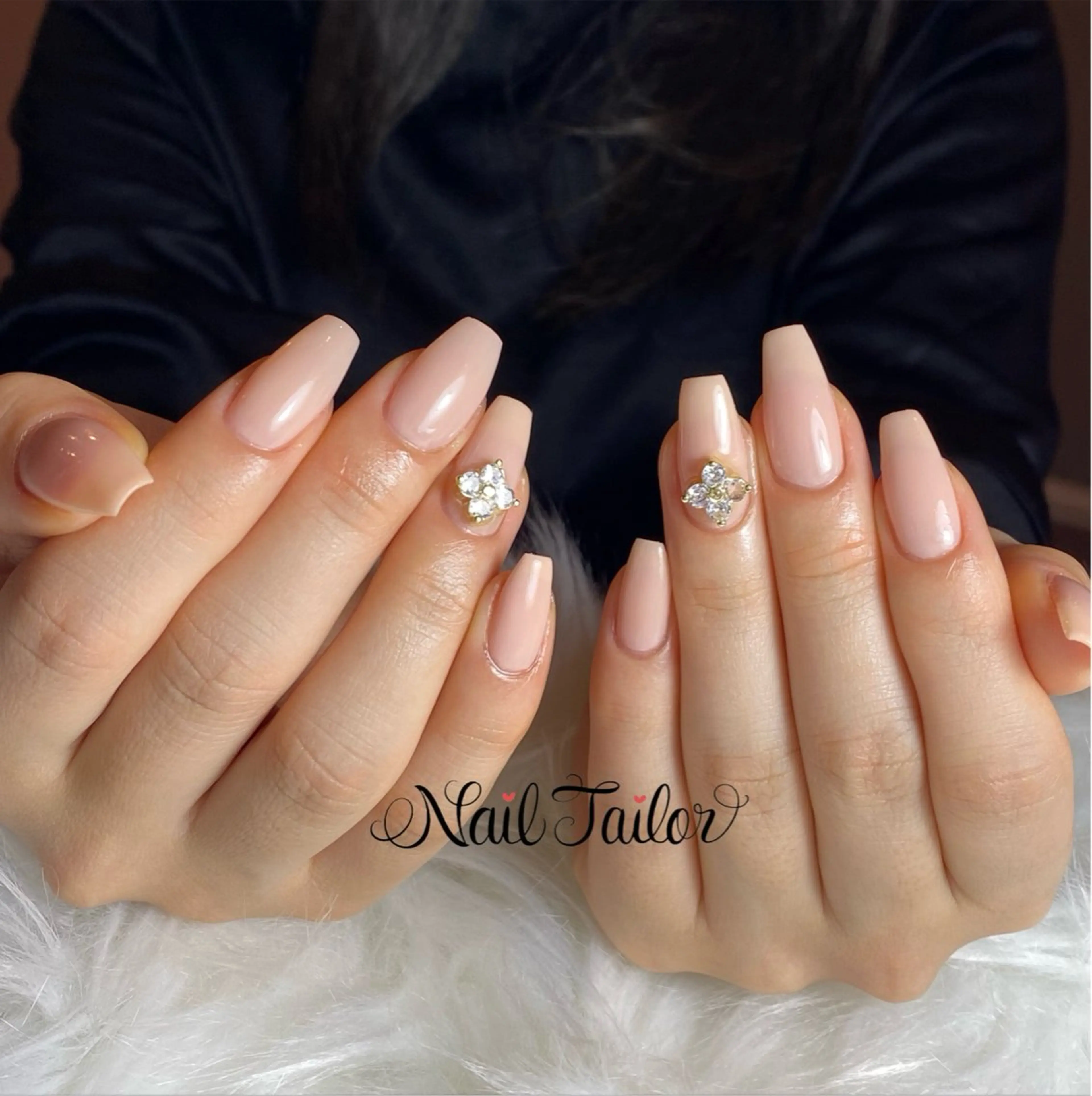 ネイル ジェルネイル オフィスネイル ハンドネイル NailTailor ネイルテイラーのネイルデザイン