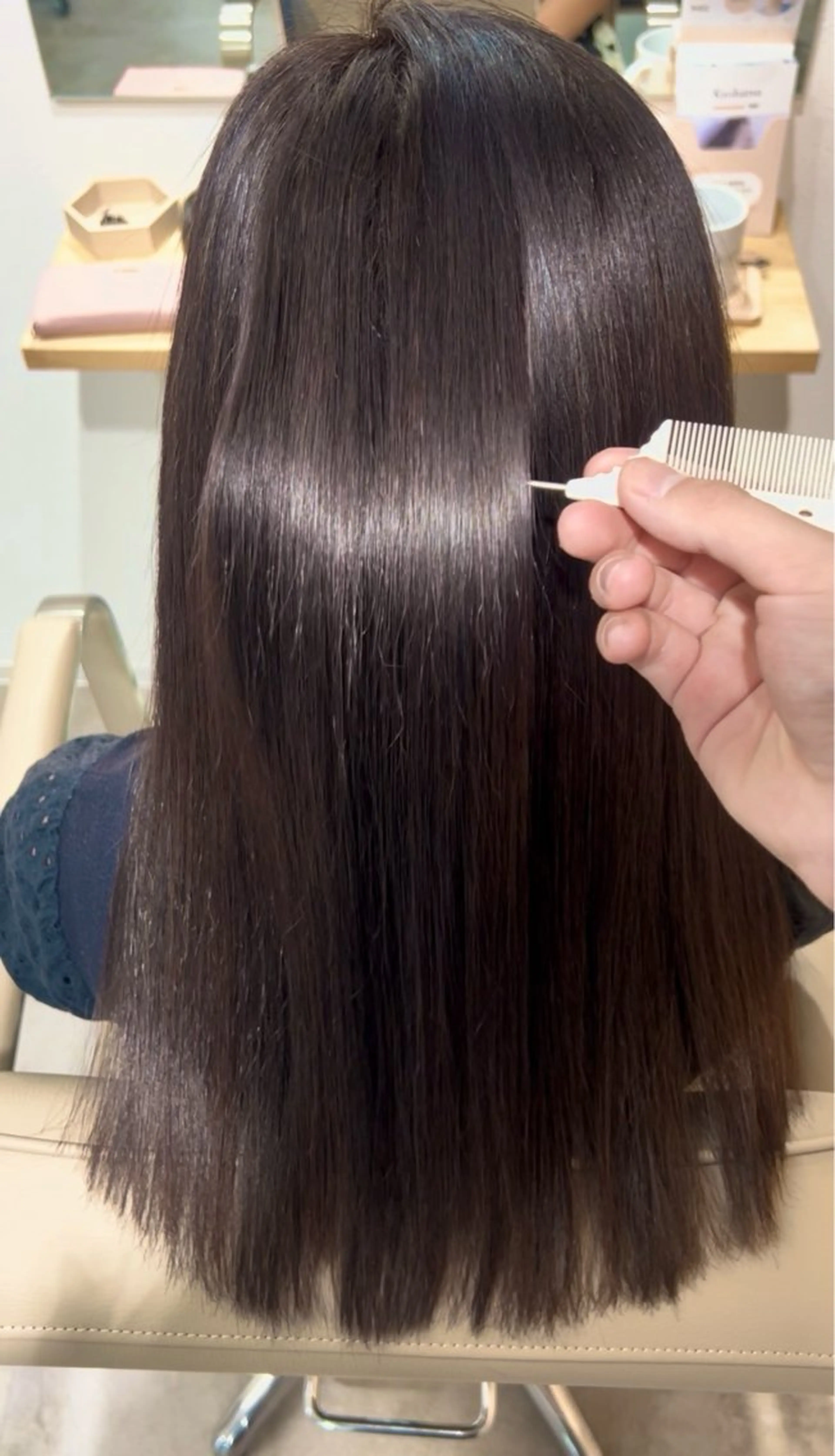 ロング 髪質改善 カット ヘアカラー トリートメント ヘッドスパ 🫧髪質改善 縮毛矯正特化🫧中西のヘアスタイル