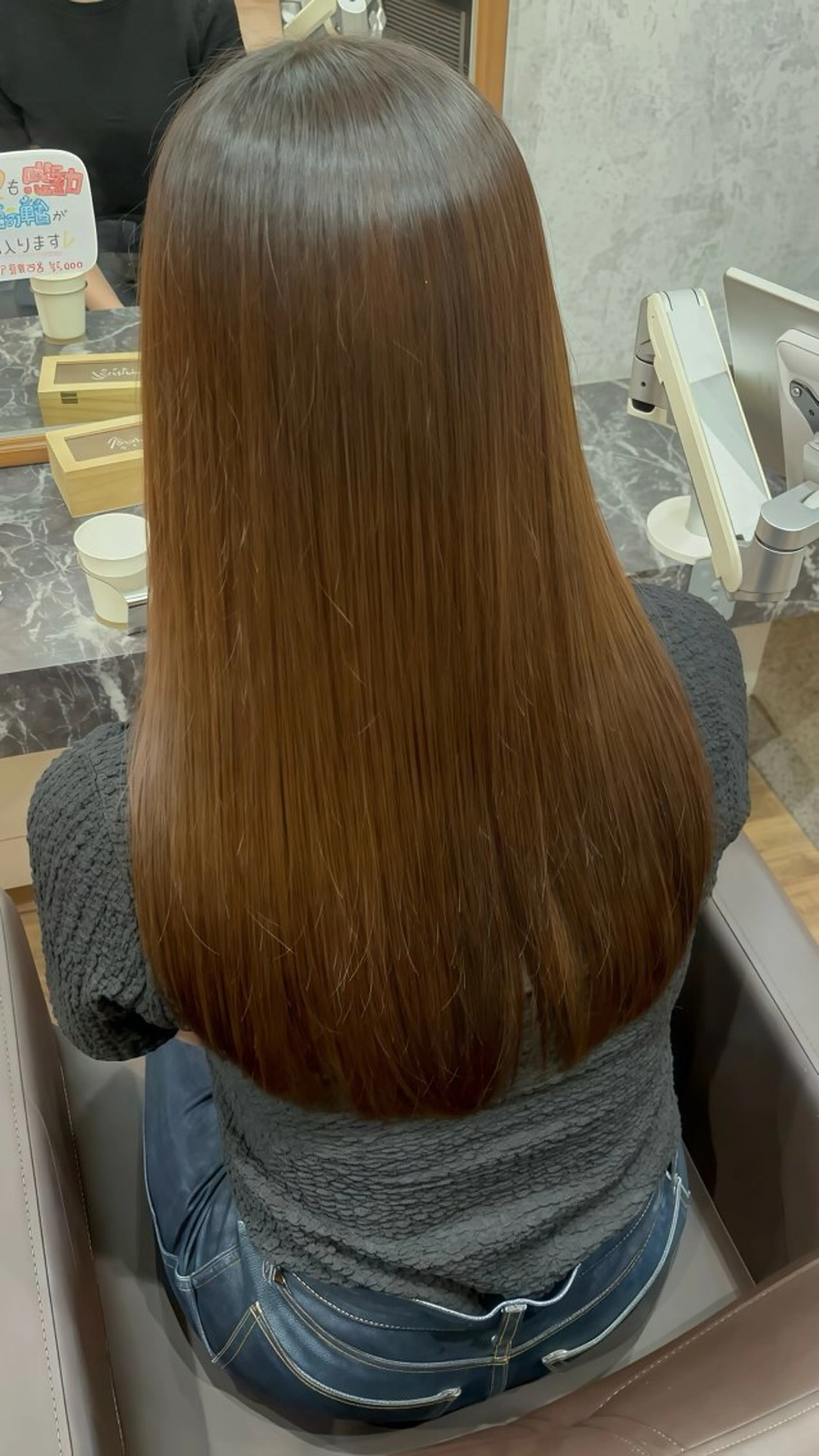 ロング olino【西田辺】 KAORIのヘアスタイル