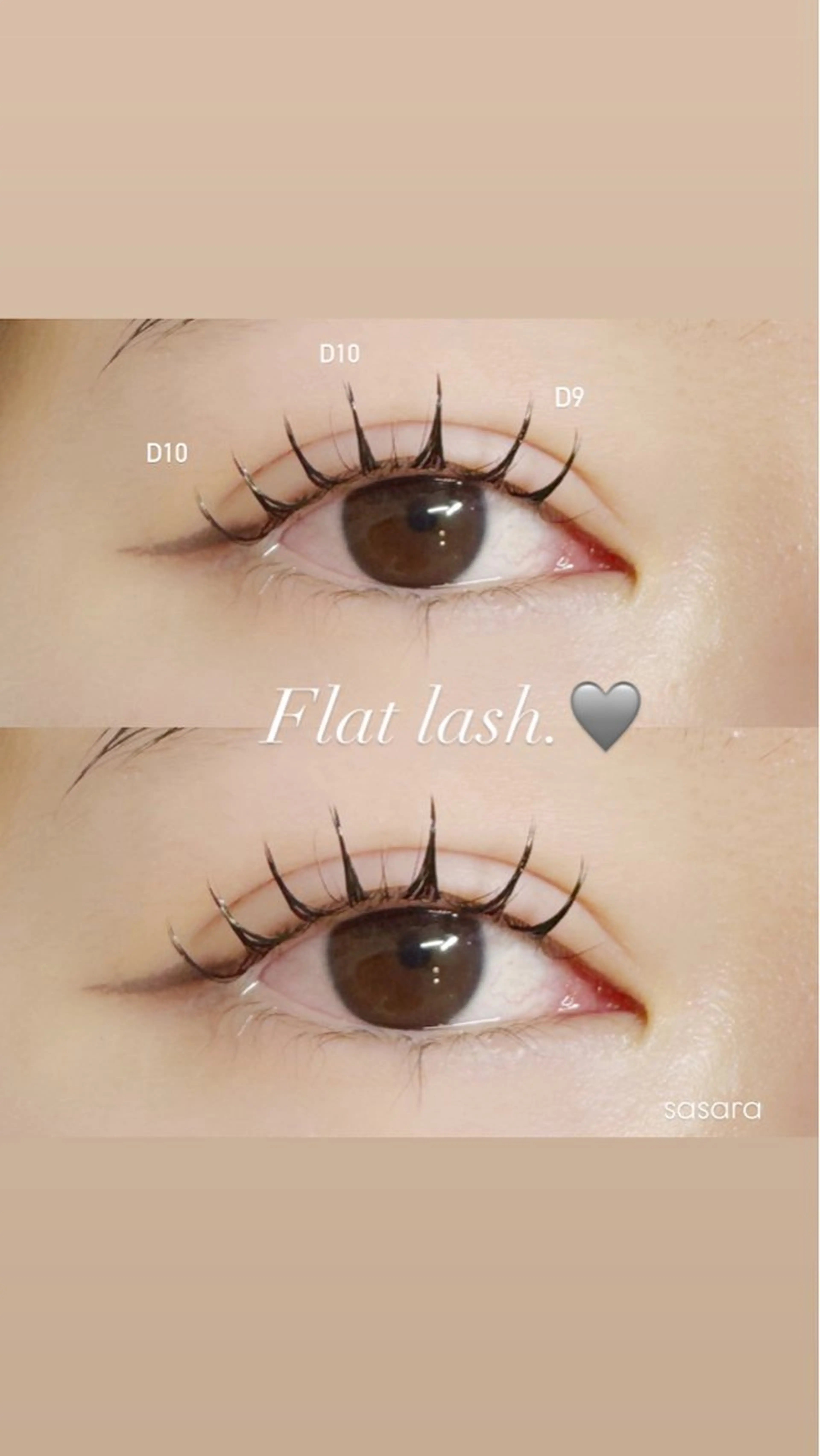 マツエク・マツパ 🍒束間まつ毛ෆ sasara🍒のマツエク・マツパデザイン