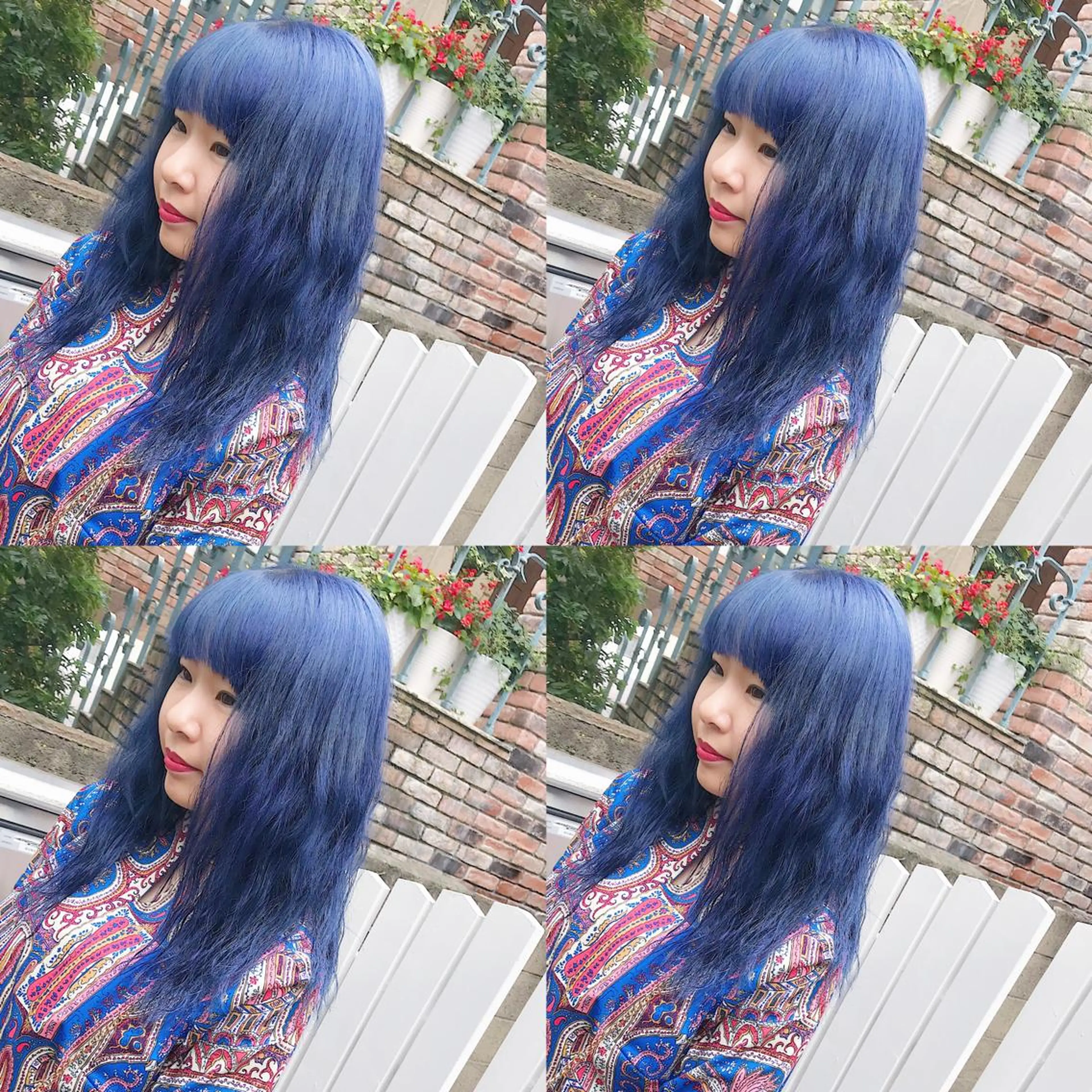 セミロング カラー ヘアアレンジ ヘアカラー トリートメント TAKUMAブリーチ /切りっぱなし🪽のヘアスタイル