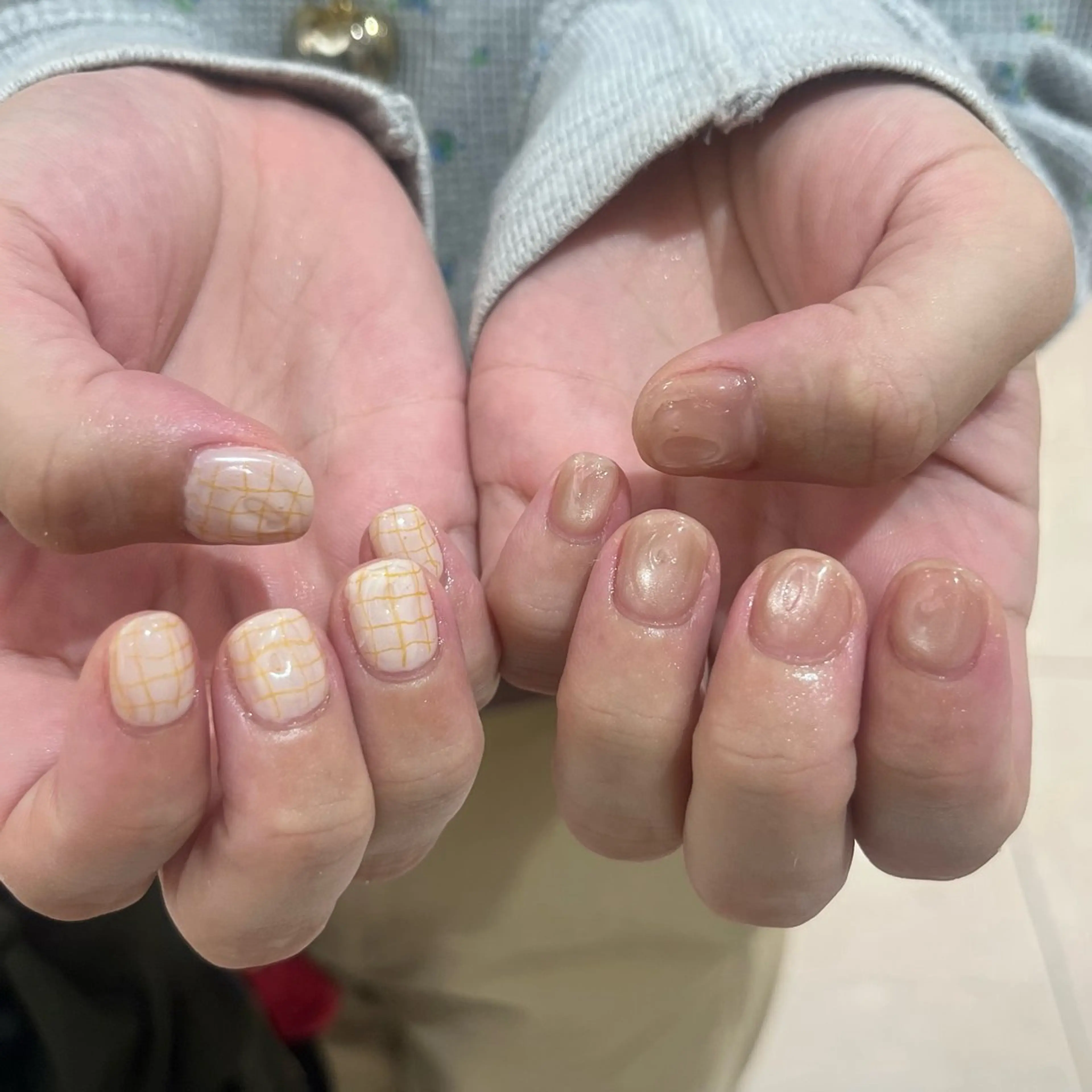 ネイル 持ち込み ハンドネイル kanatsu yorikoのネイルデザイン