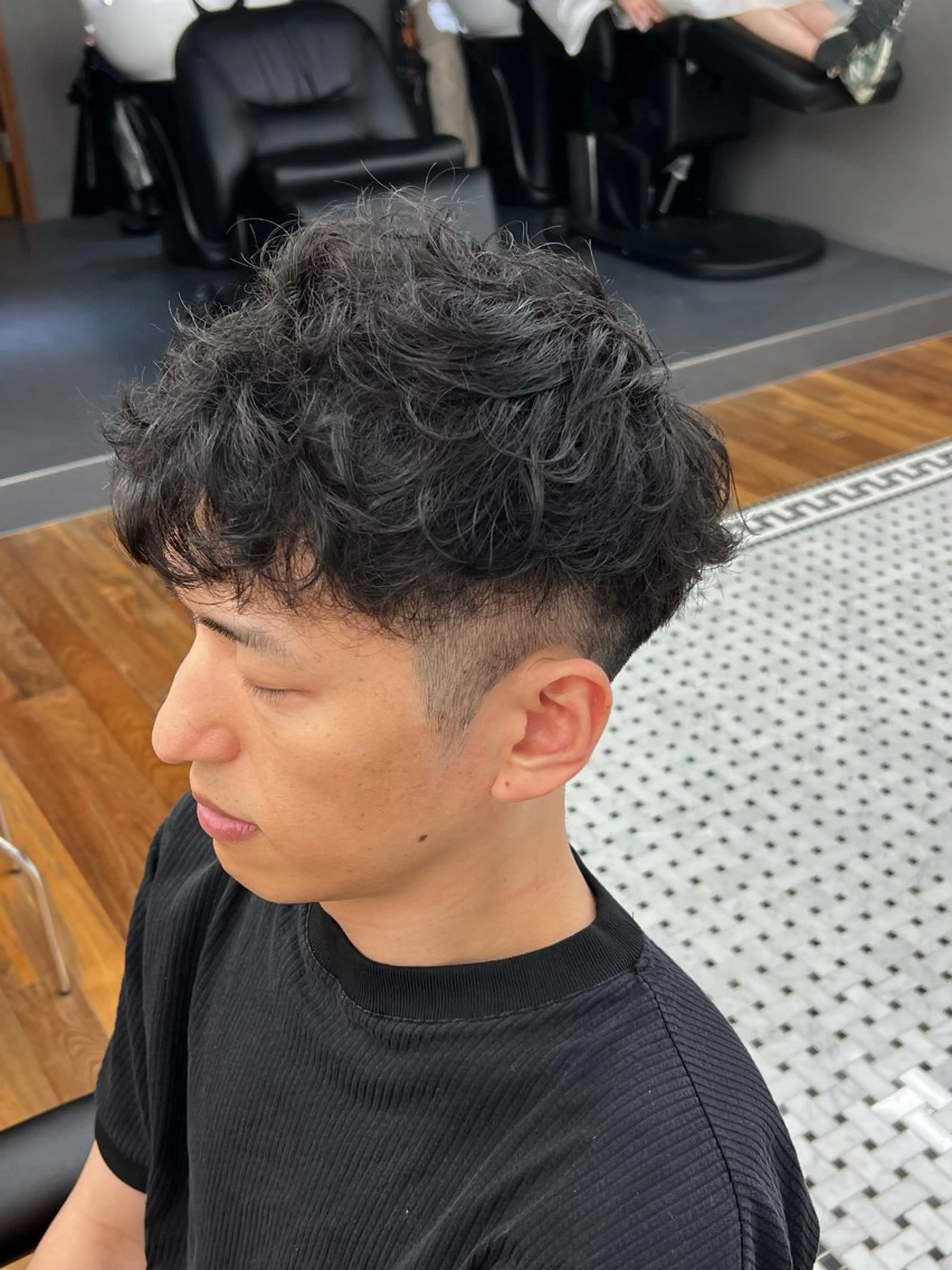 ショート メンズ カット メンズカット✂️ スキンフェード伊藤陸のヘアスタイル