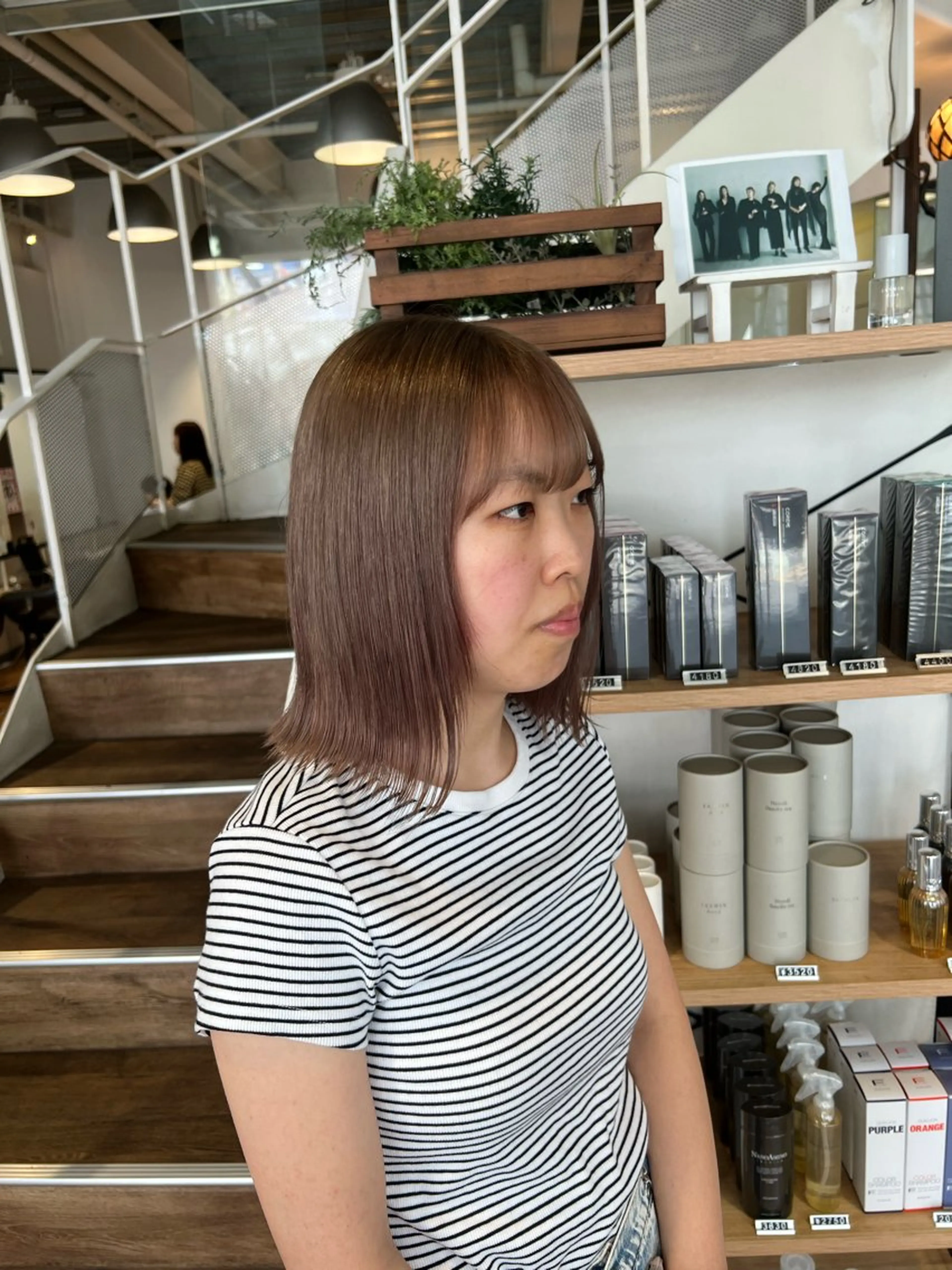 カラー ベージュカラー ヘアカラー トリートメント インナーカラー♡ Nanakoのヘアスタイル