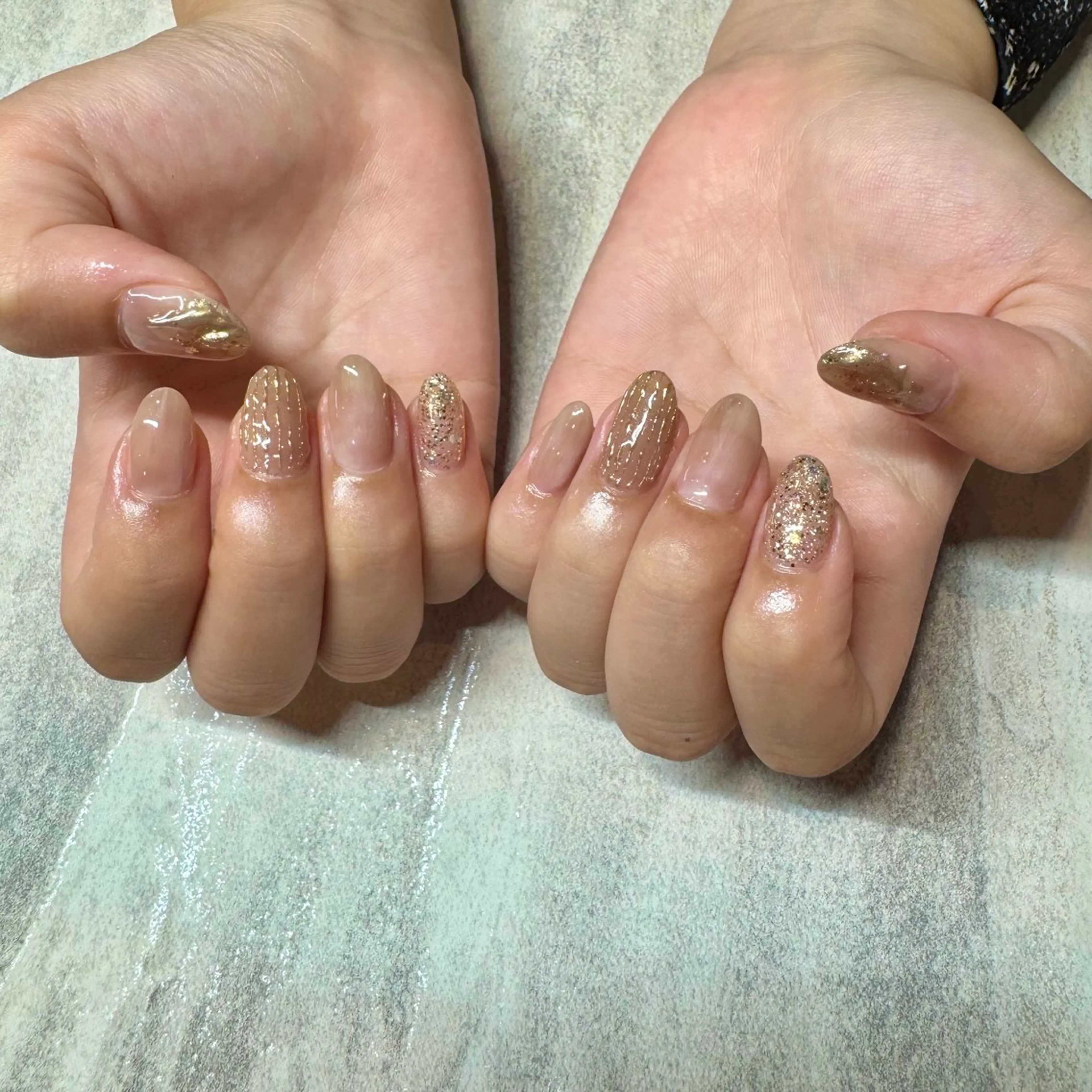 ネイル ニュアンスネイル MIZUKI 🌏NEWWORLDのネイルデザイン