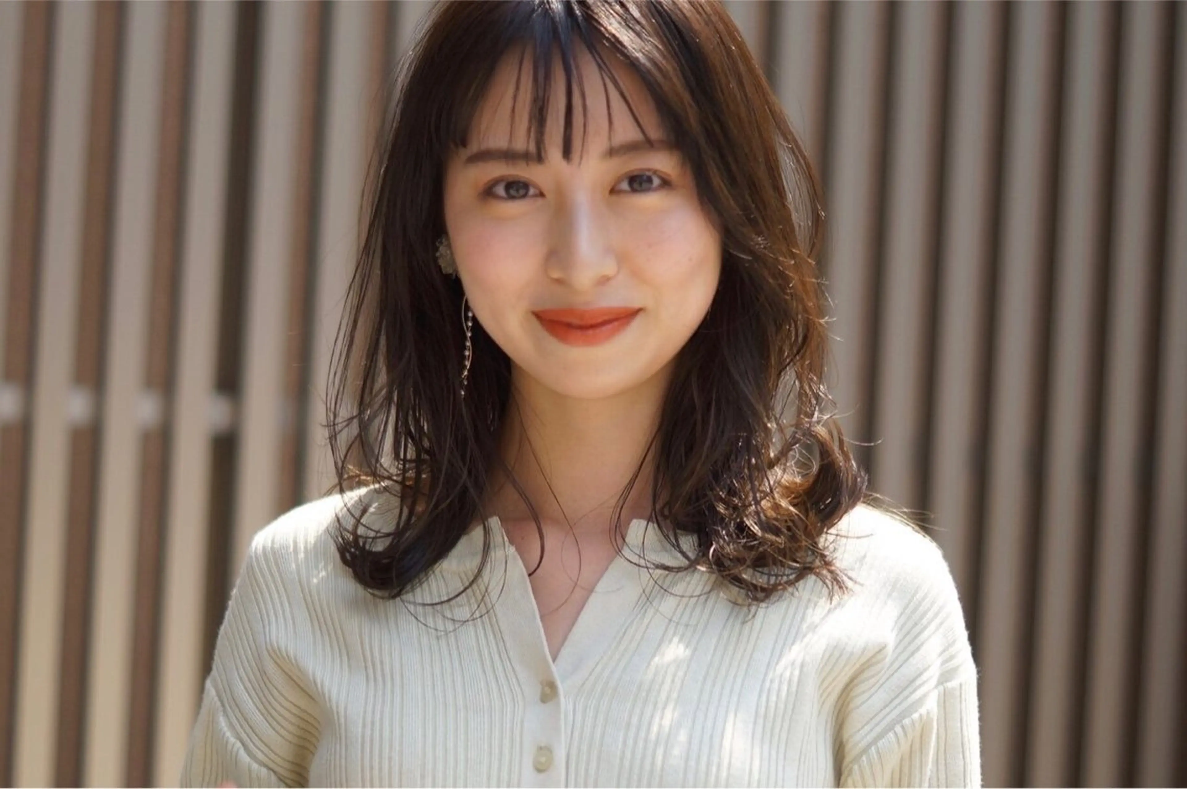 パーマ カット ヘアカラー 縮毛矯正 トリートメント hoNua. 栄/透明感カラーのヘアスタイル