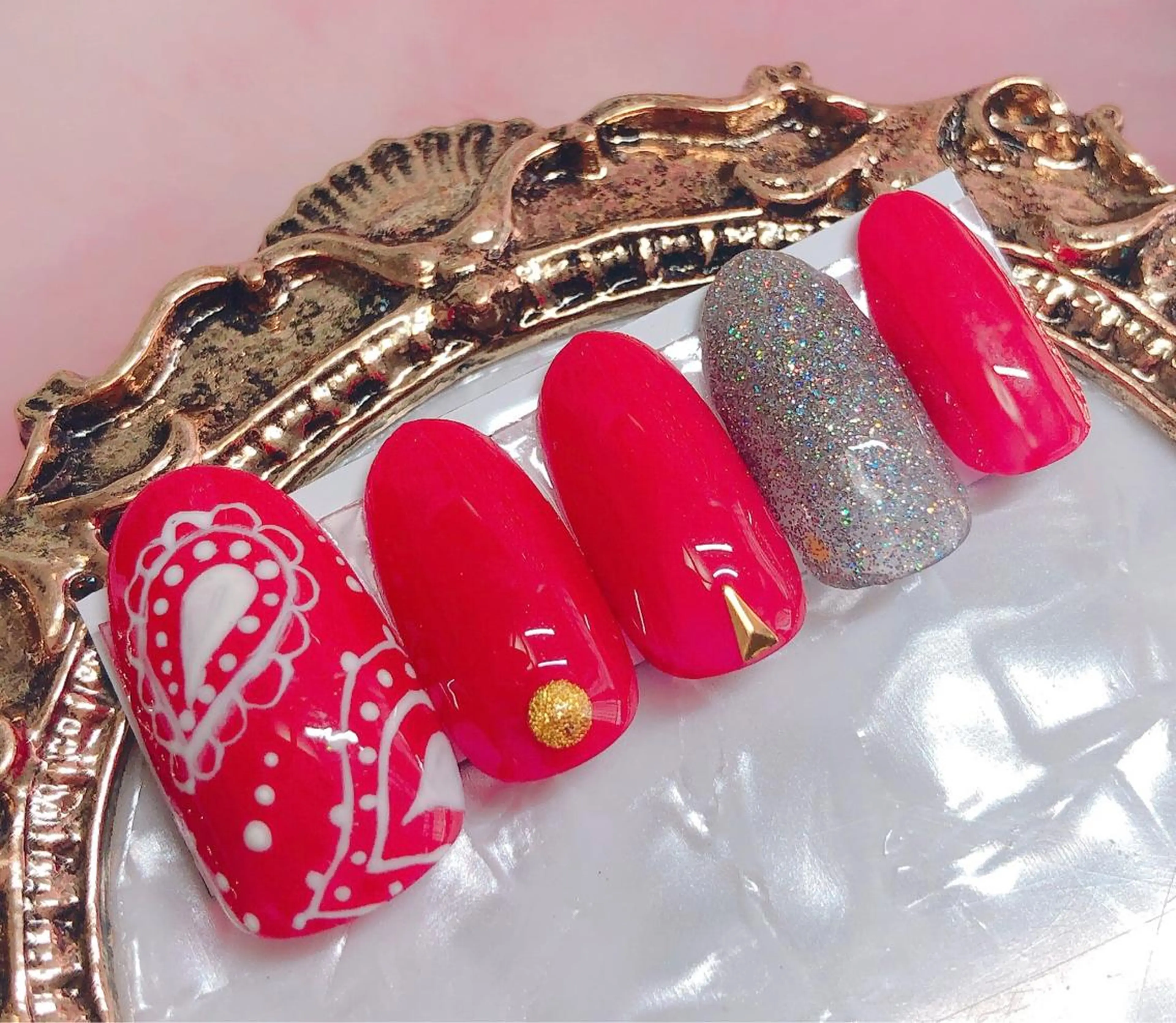 ネイル ハンドネイル CROWN プライベートサロンのネイルデザイン