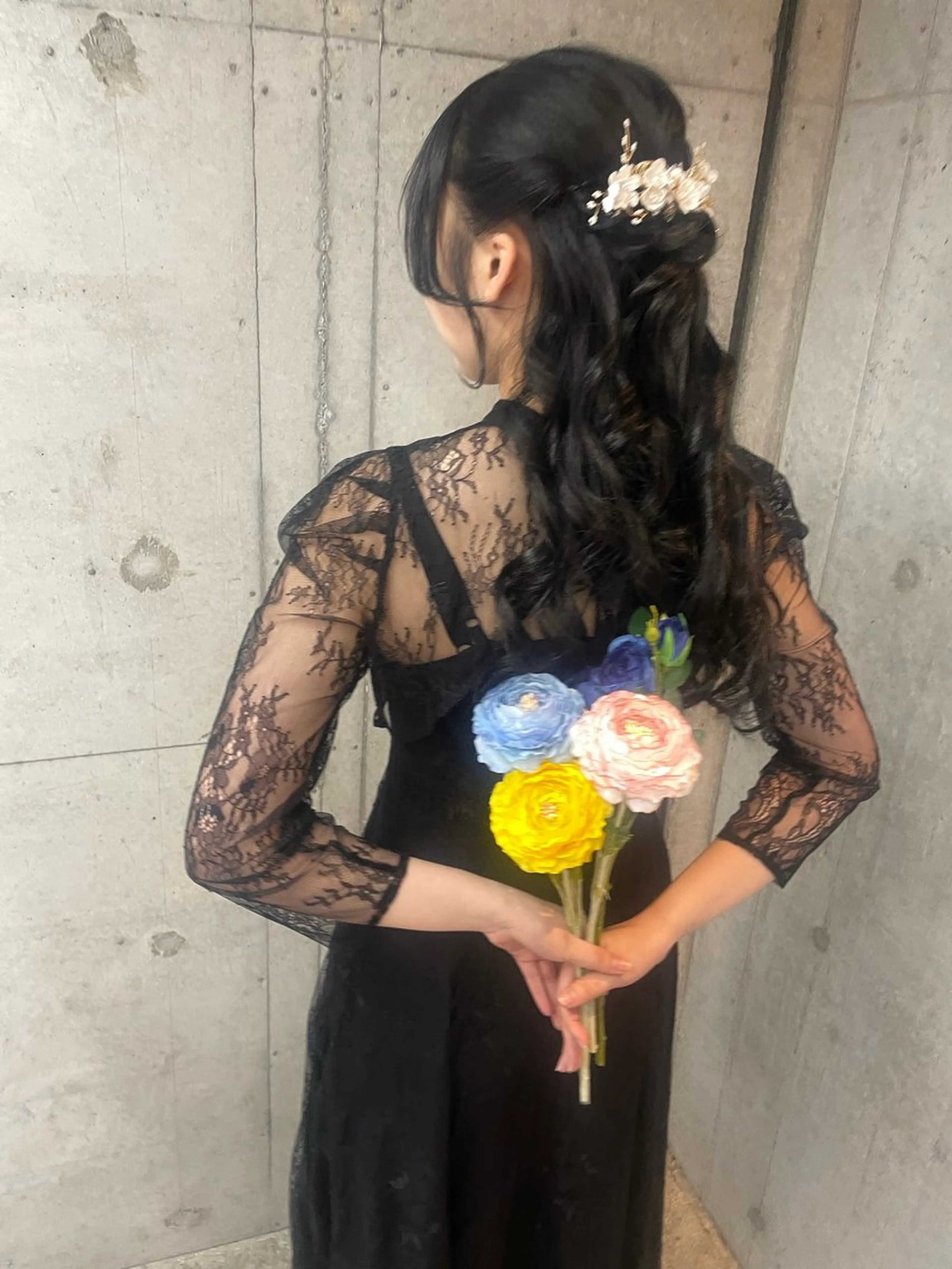 ヘアアレンジ ハーフアップ ヘアセット Reve  resort所属・美髪× ヘアセット✨Araiのヘアスタイル