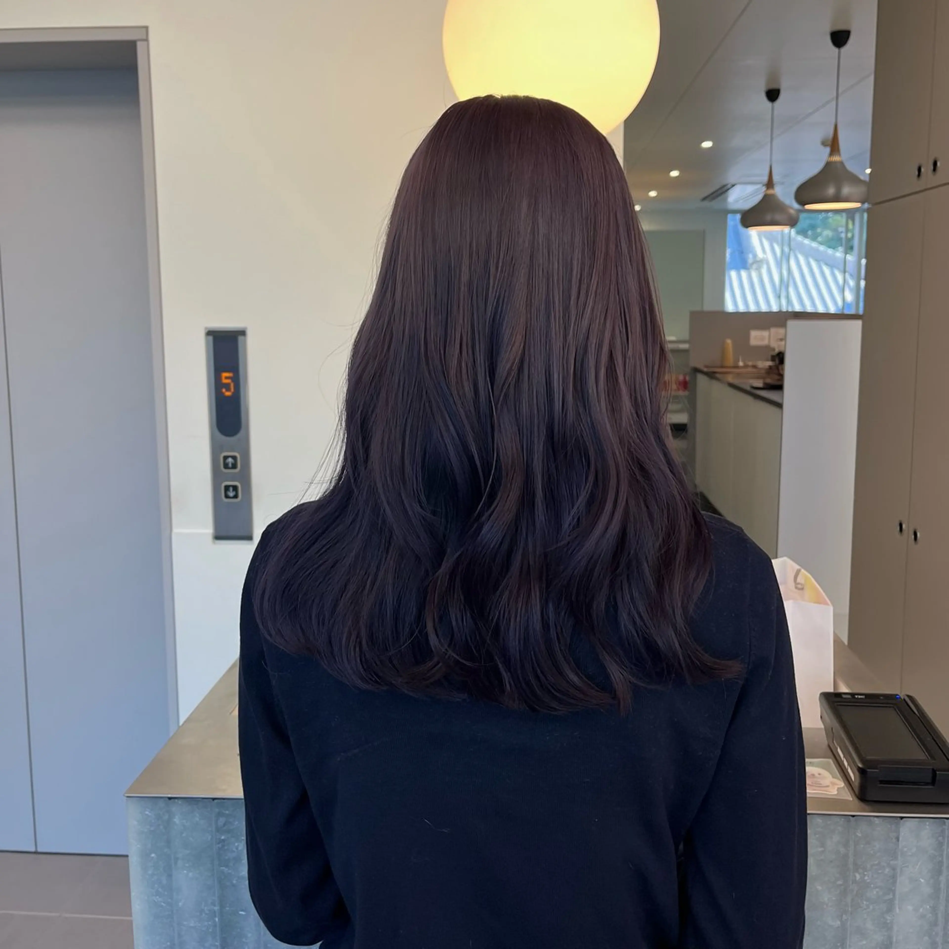 ロング カラー ベージュカラー ブリーチ 透明感カラー ダブルカラー グレージュ ヘアカラー トリートメント 髪質改善カラー/ボブ 🌻Mutsumiのヘアスタイル