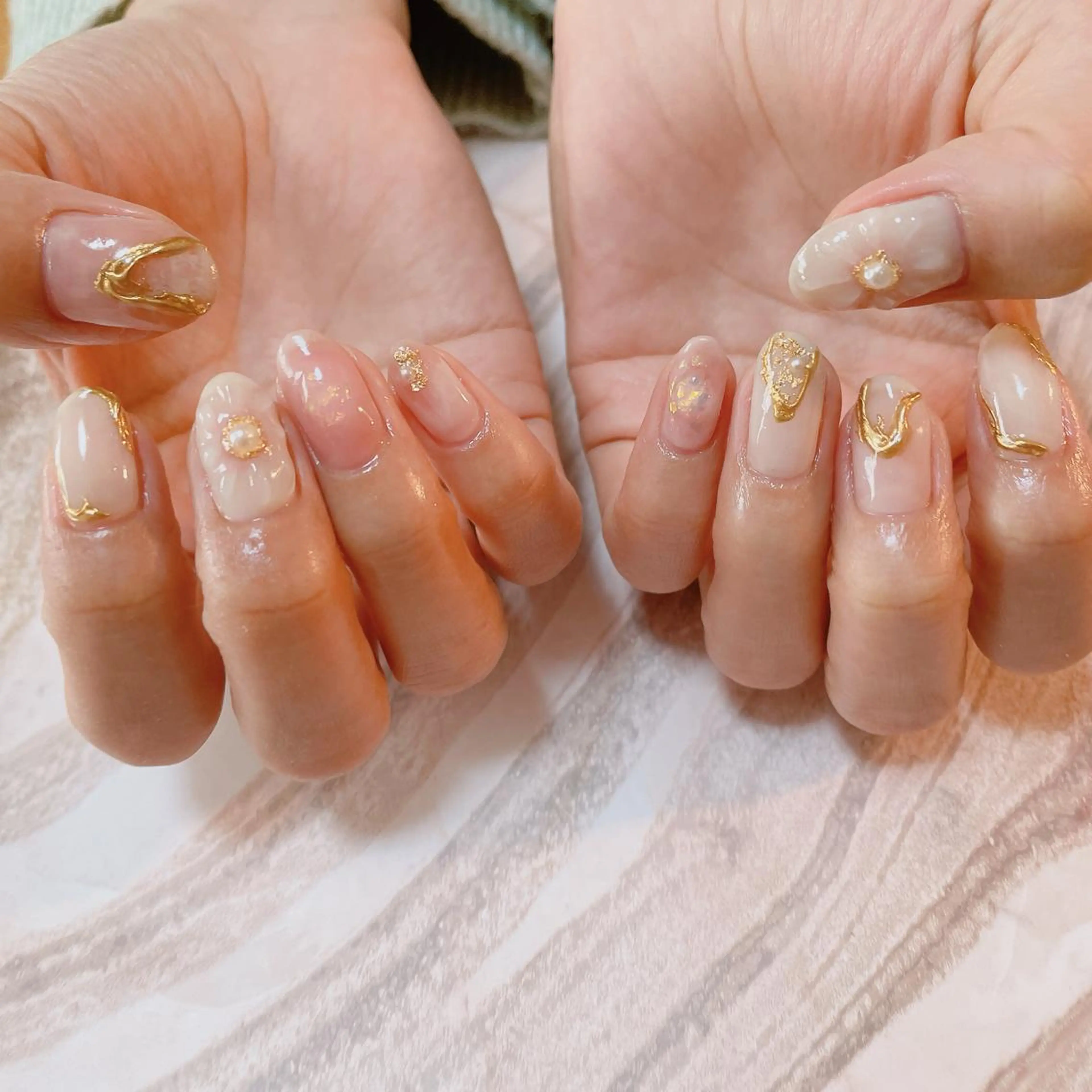 ネイル ハンドネイル nakamoto yuukaのネイルデザイン