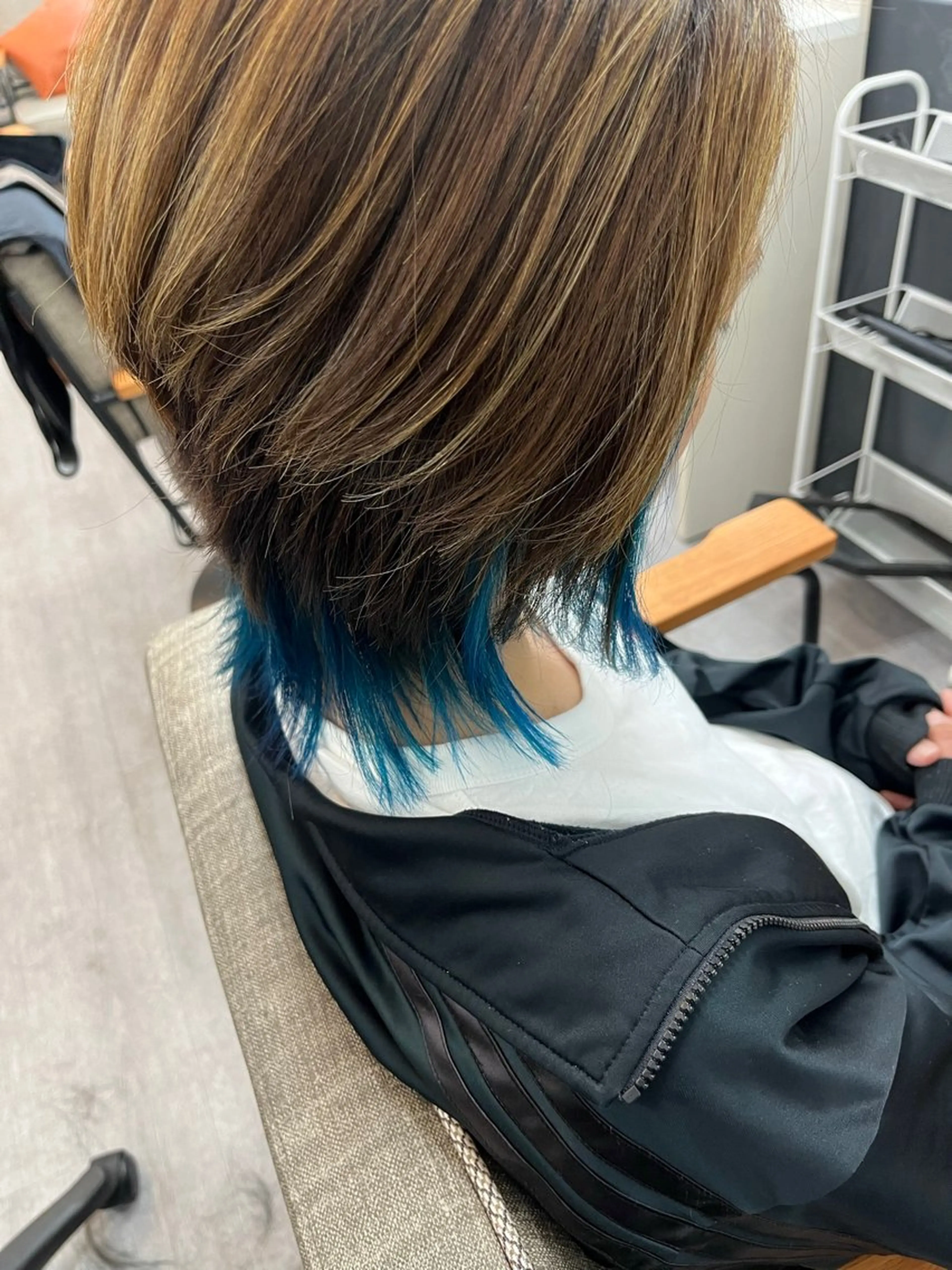 ミディアム 縮毛矯正メンズパーマ 髪質改善特化のヘアスタイル