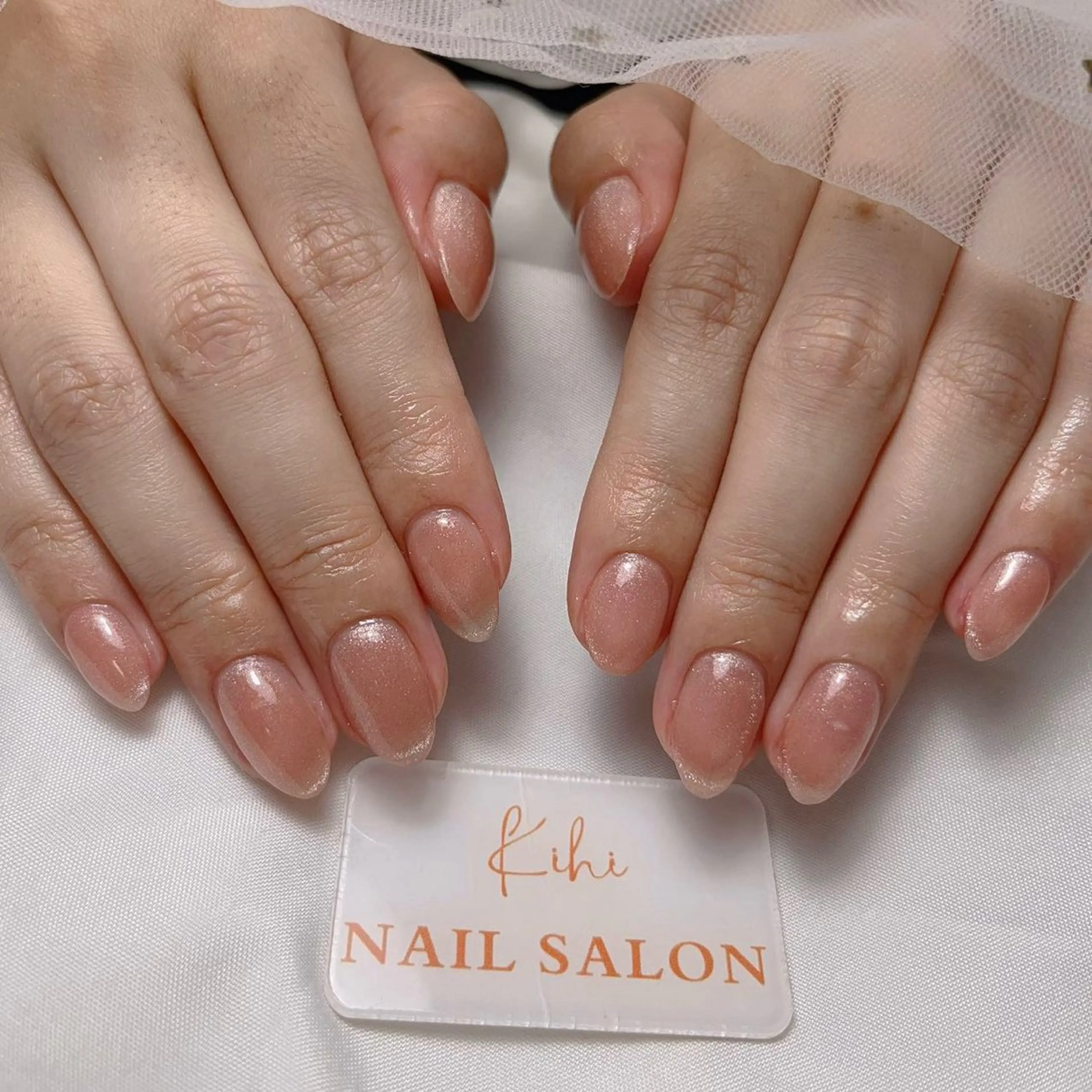 ネイル アートネイル フレンチネイル ジェルネイル グラデーション 韓国ネイル ハンドネイル ハンドケア さくら💮💮 【オフ無料】のネイルデザイン