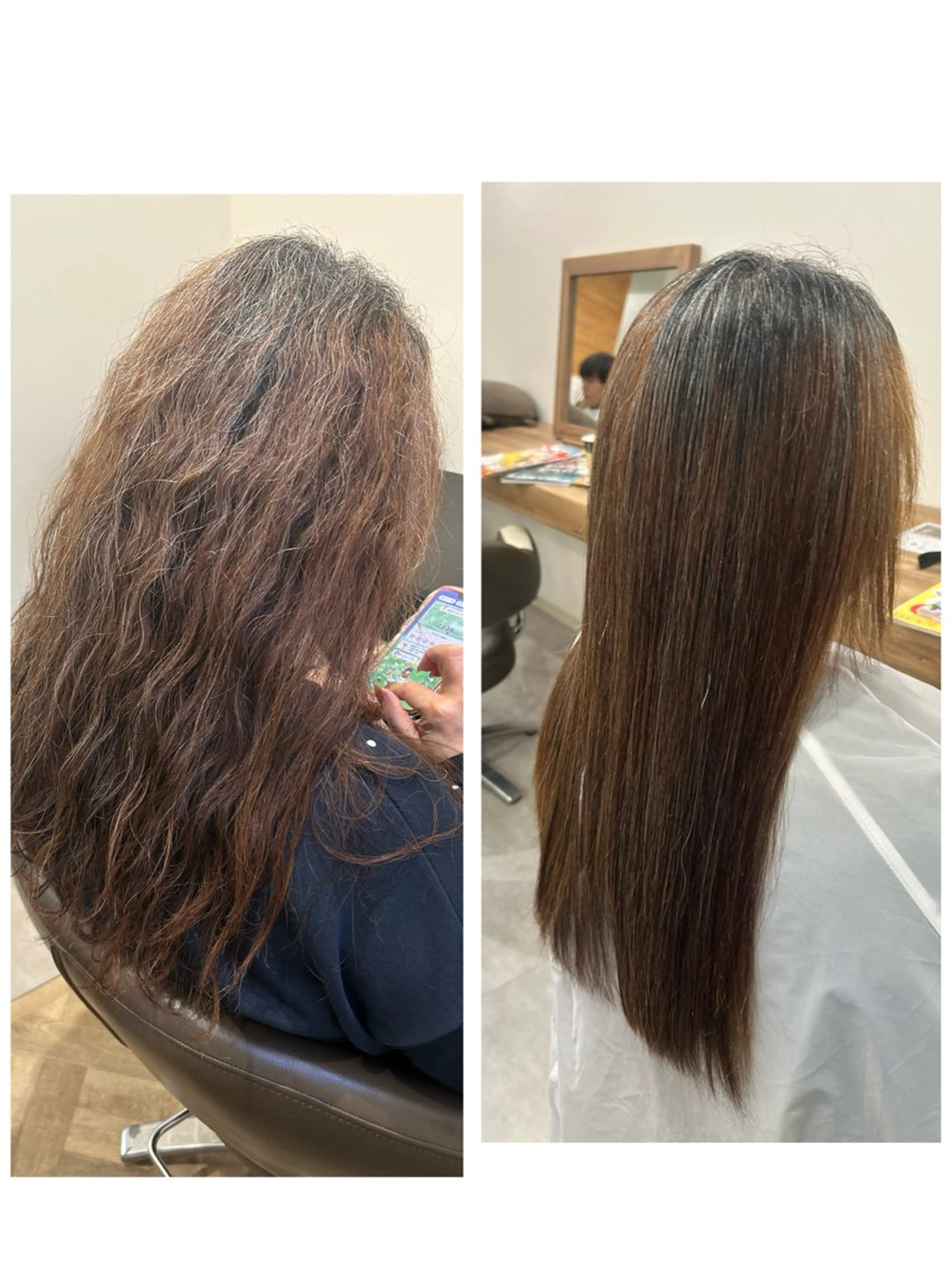 ロング パーマ 山越 美裕樹のヘアスタイル