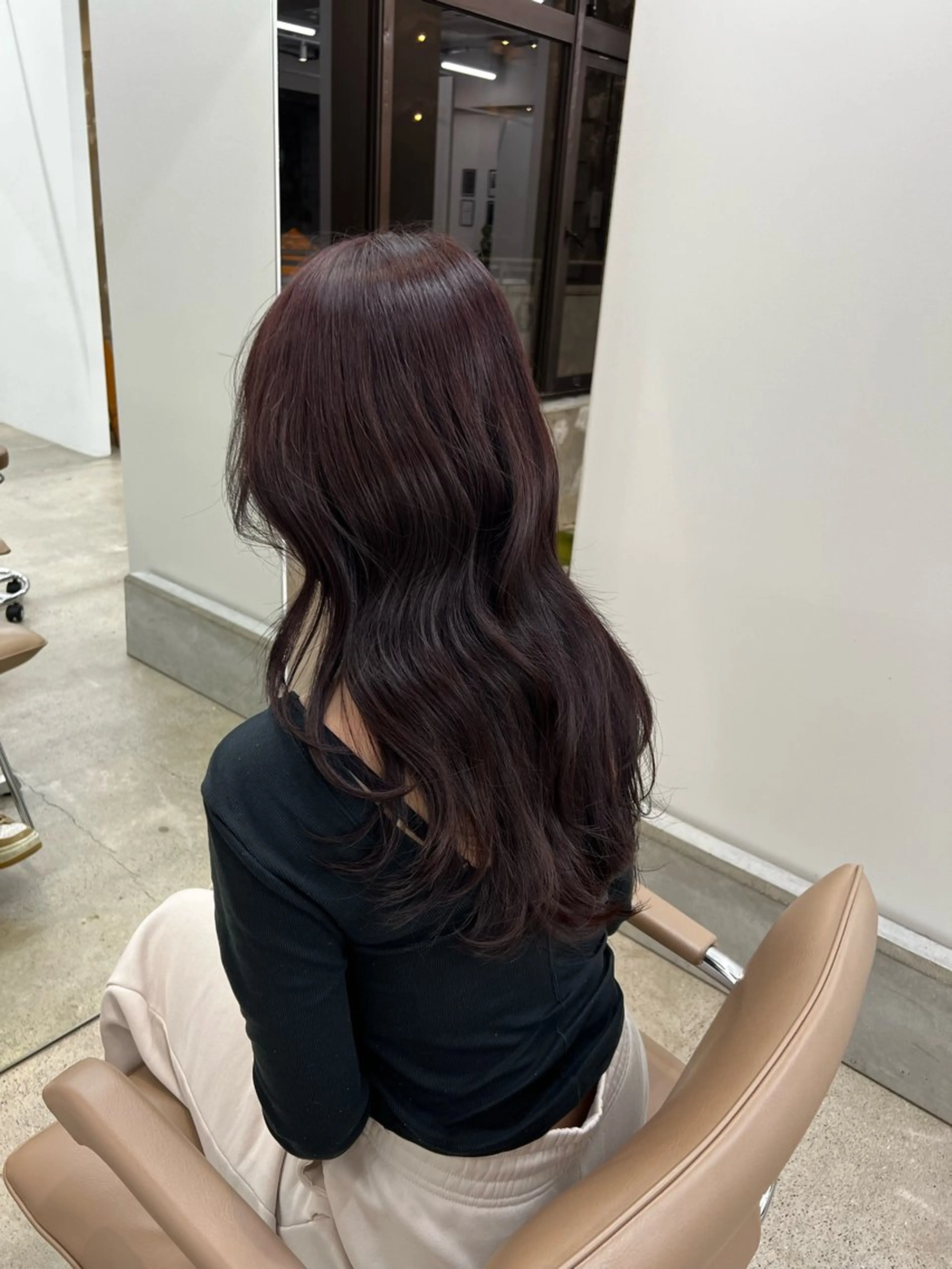 ロング カラー ラベンダーカラー カット ヘアカラー fit /HONOKAのヘアスタイル