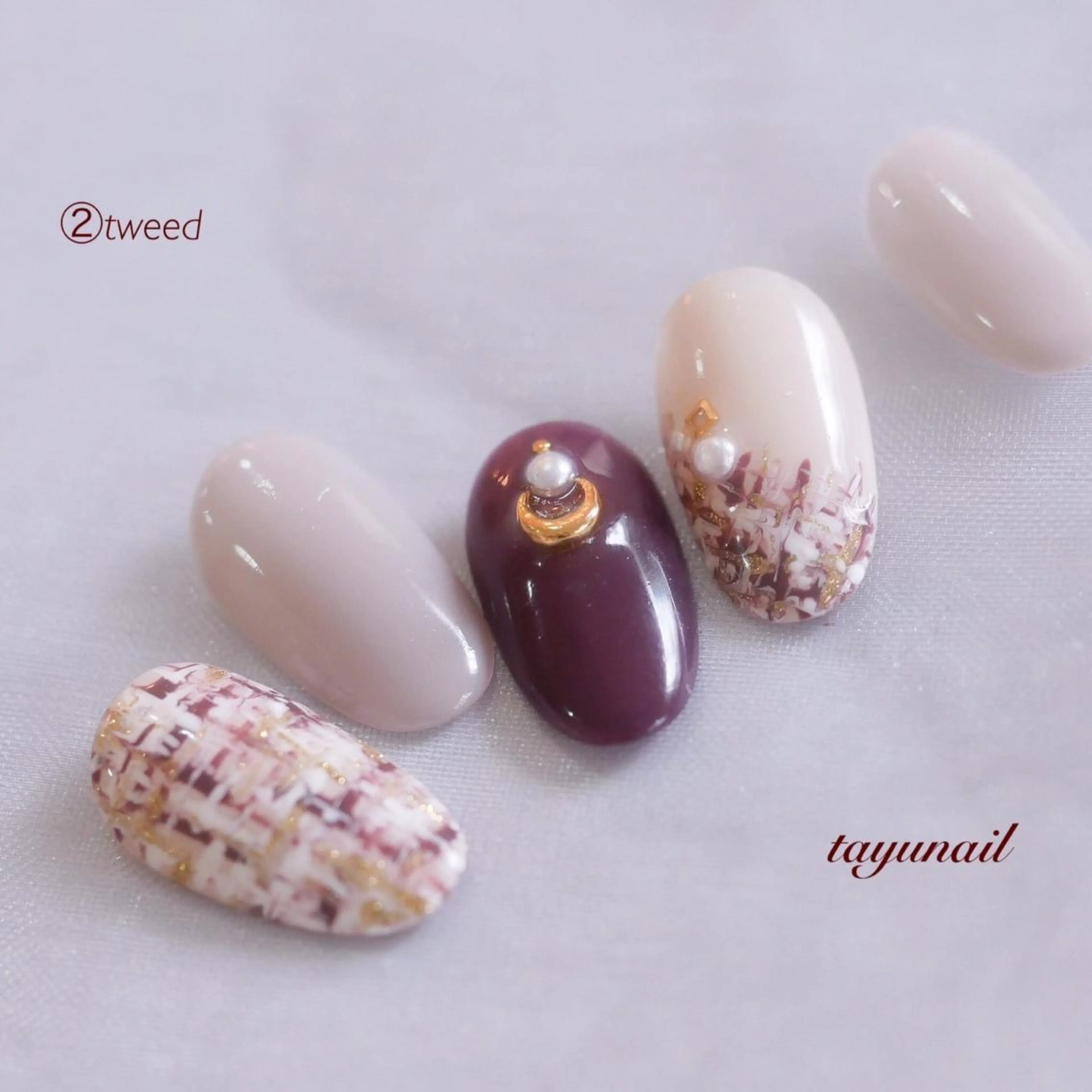 ネイル アートネイル ブルー フットネイル ジェルネイル パラジェル ネイルサロン 【たゆnail】のネイルデザイン