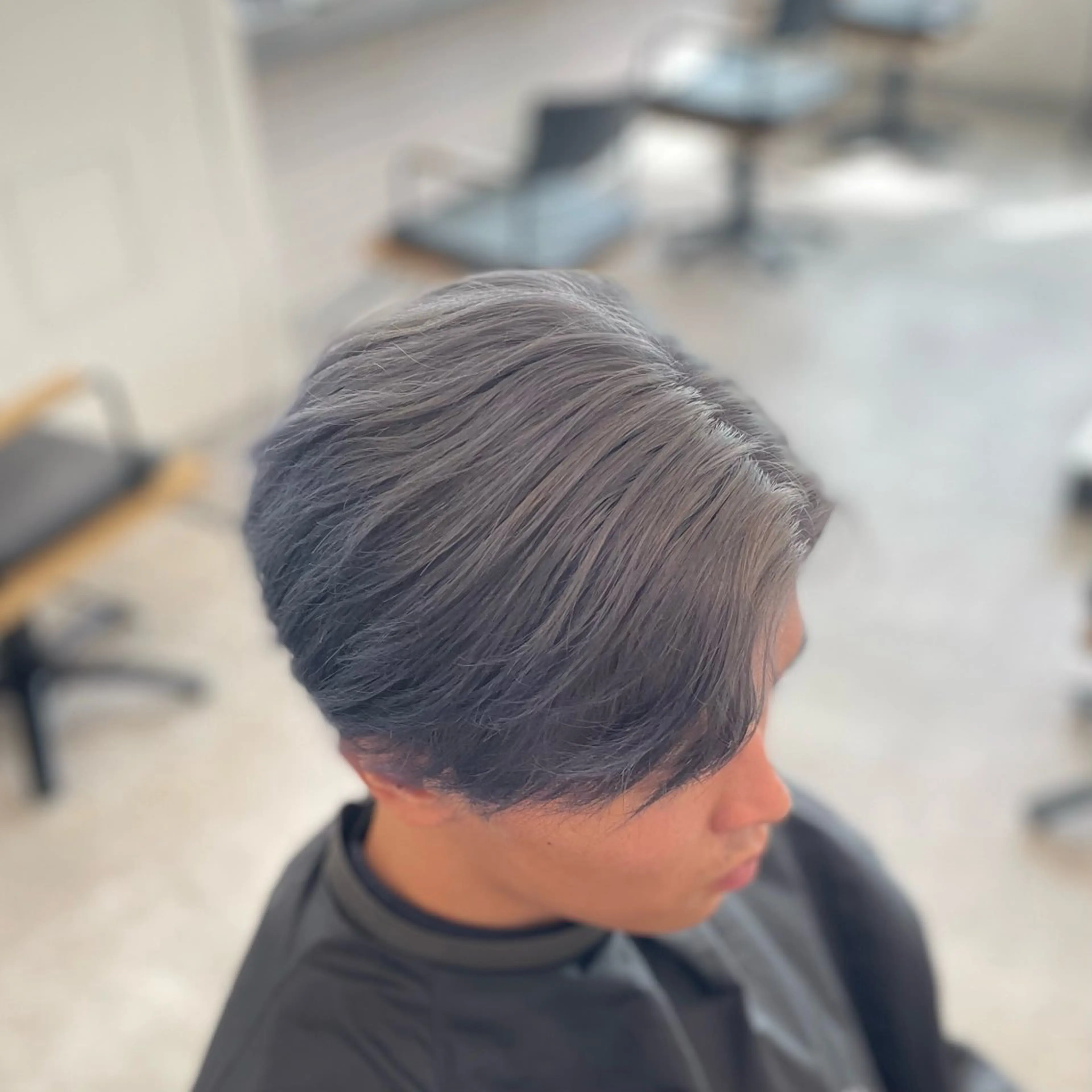 カラー メンズ ヘアカラー トリートメント GaKu/ハイトーン /ブリーチ/レイヤーのヘアスタイル