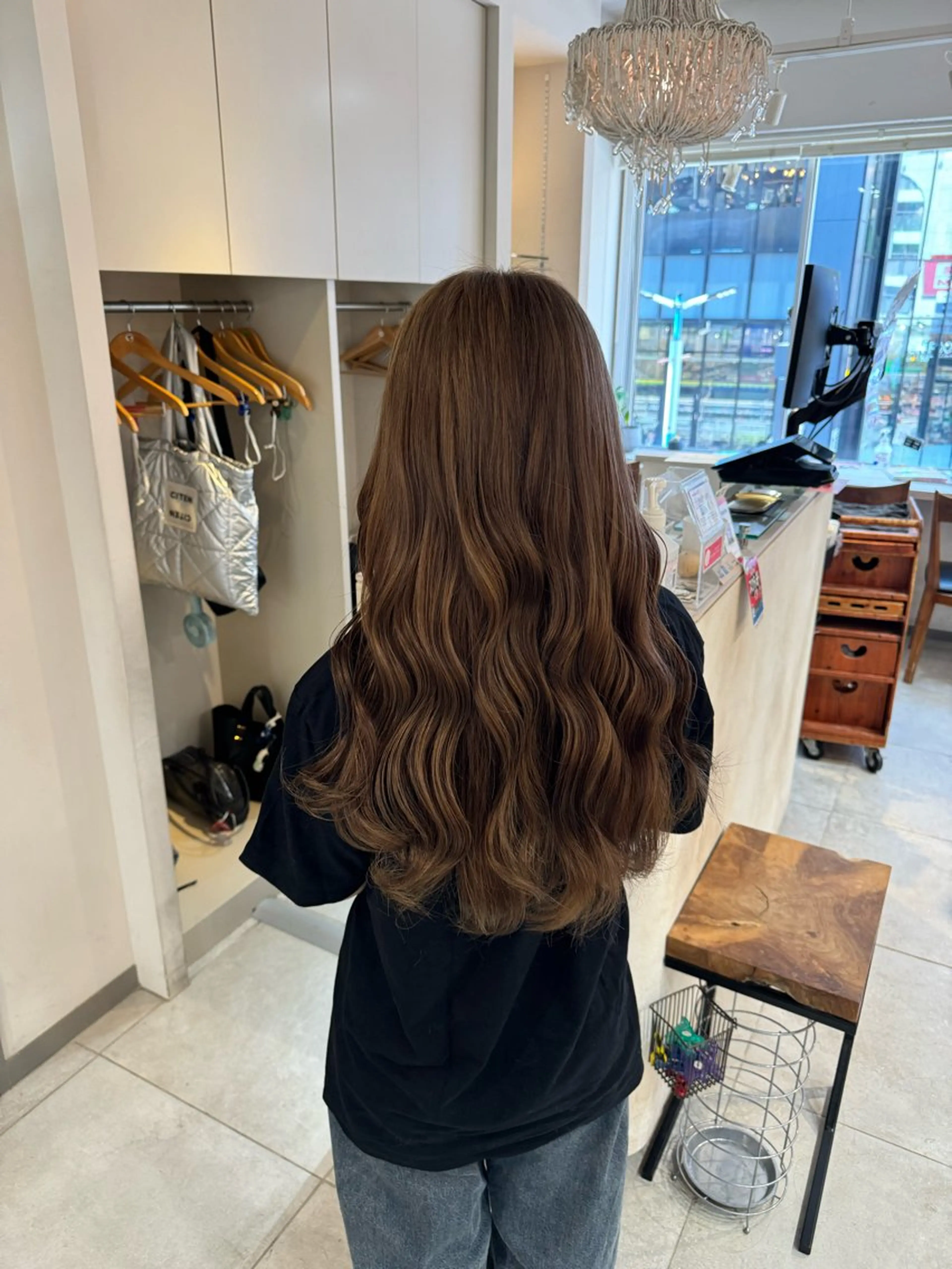 ロング カラー ハイトーン/カラー/ ヘアセット/松田健佑のヘアスタイル