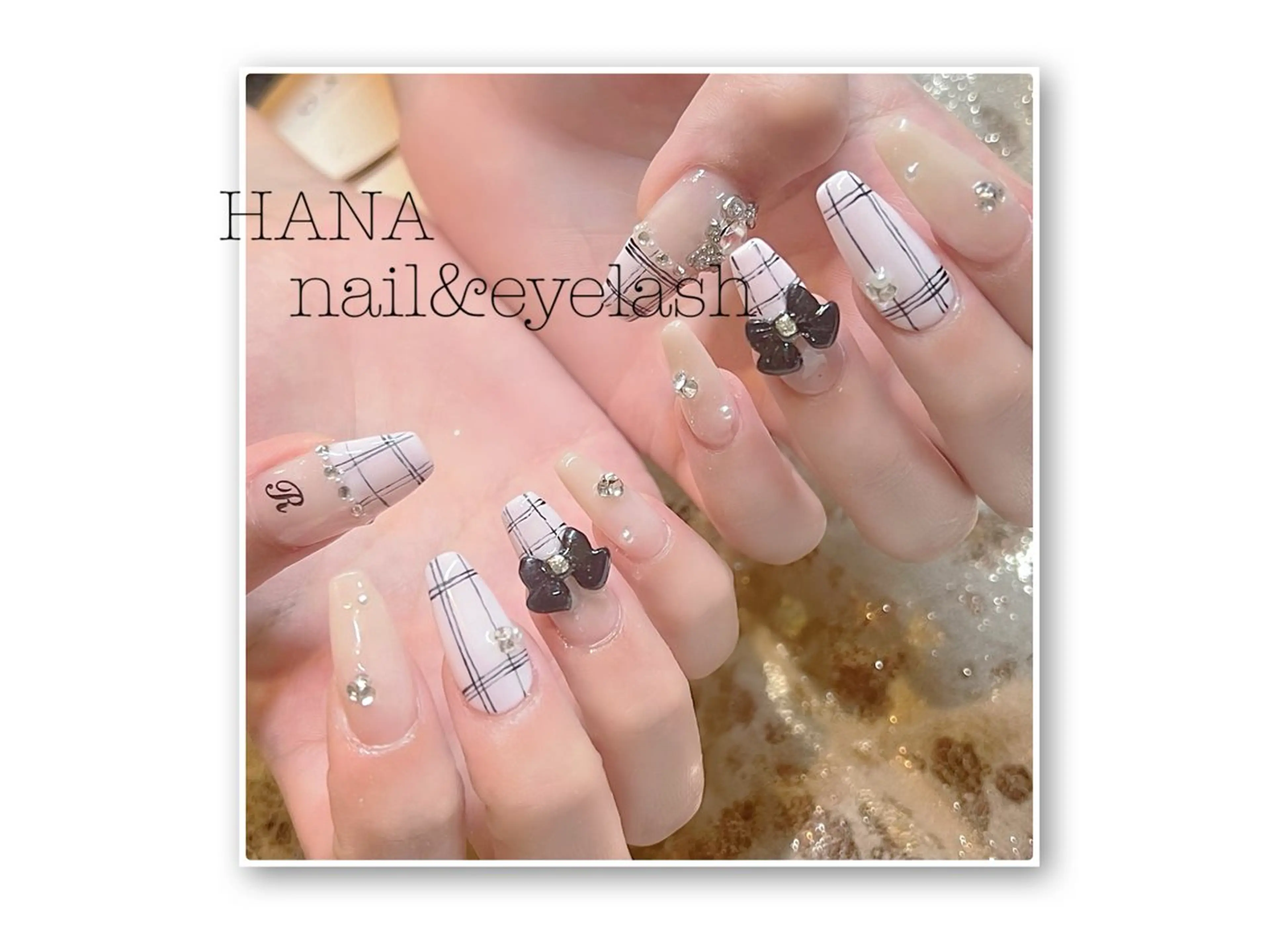 ネイル リボン H🌺 NAILのネイルデザイン