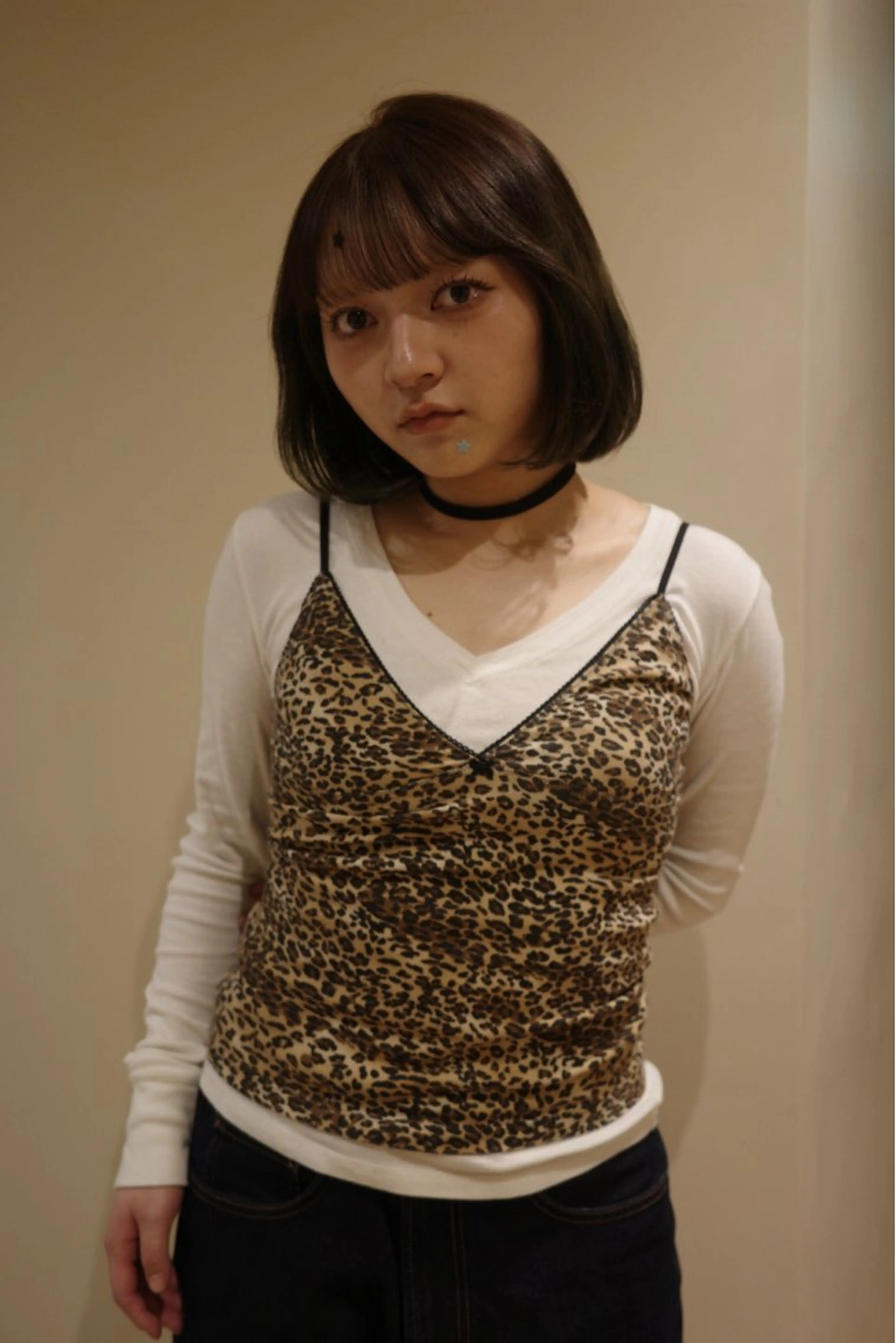 ミディアム カラー 髙橋 紗奈のヘアスタイル