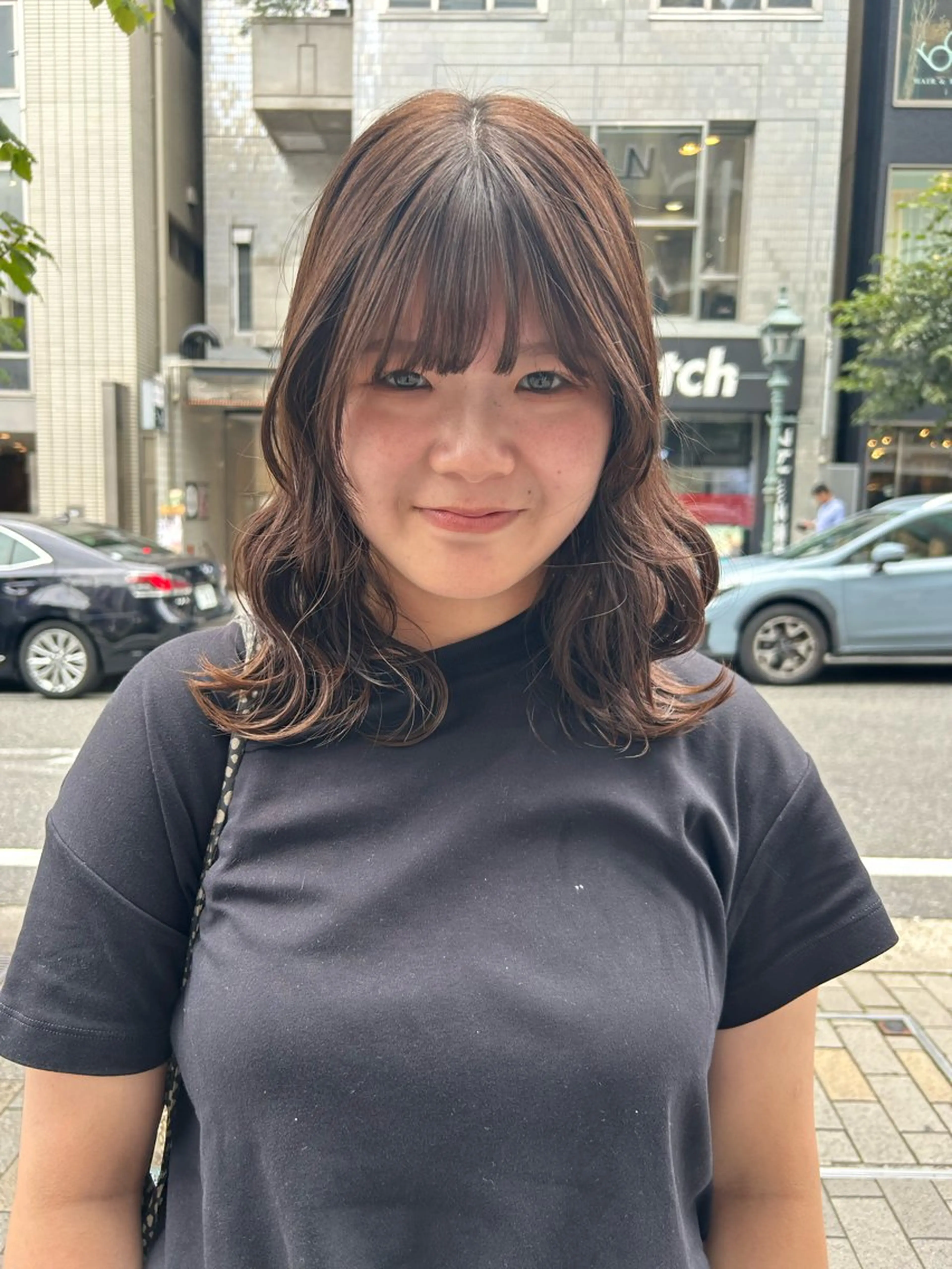 ミディアム stylist 倉本恋のヘアスタイル