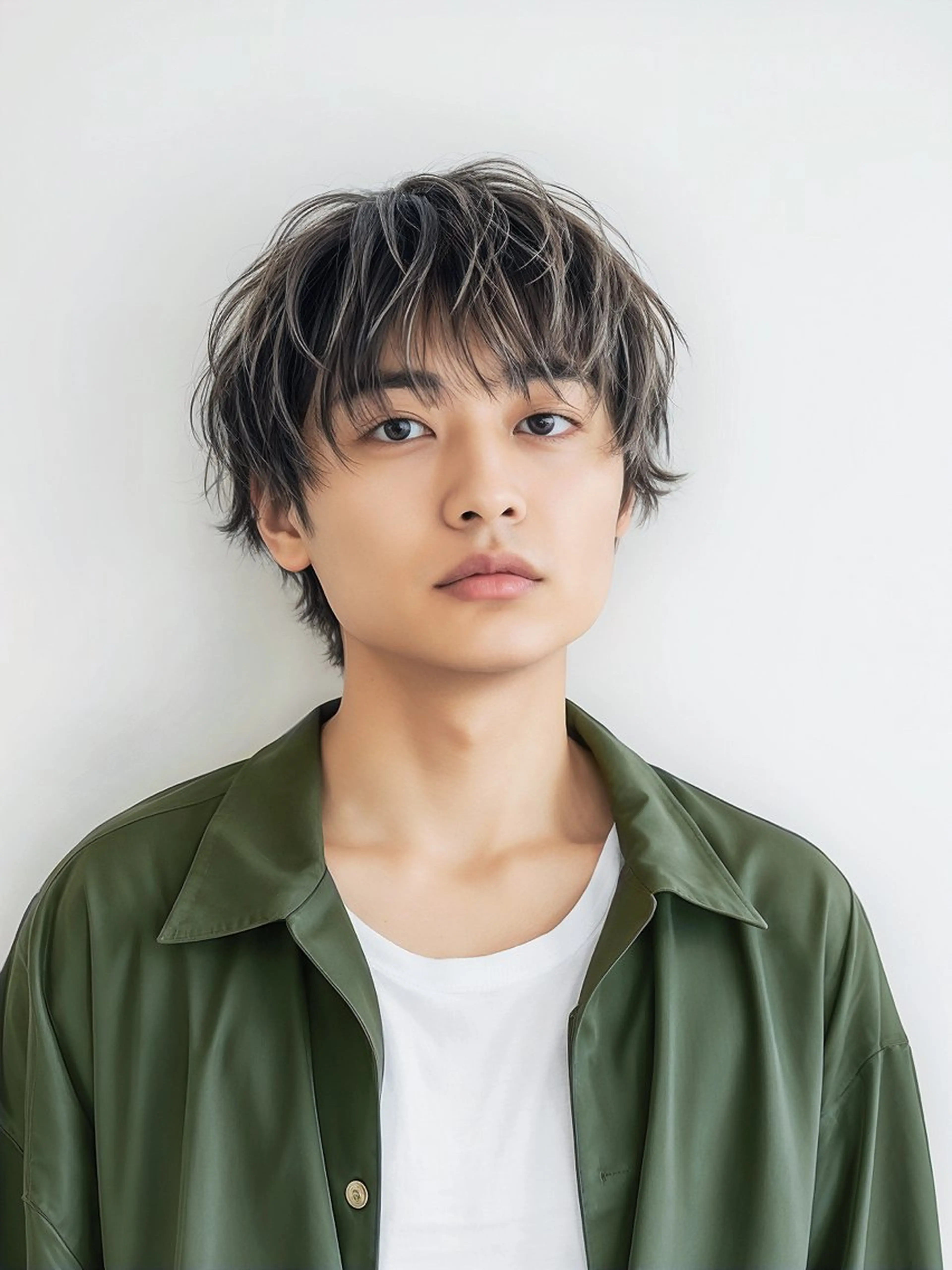 ショート カラー メンズ カット トリートメント ヘッドスパ ヘアセット 中村 優太のヘアスタイル