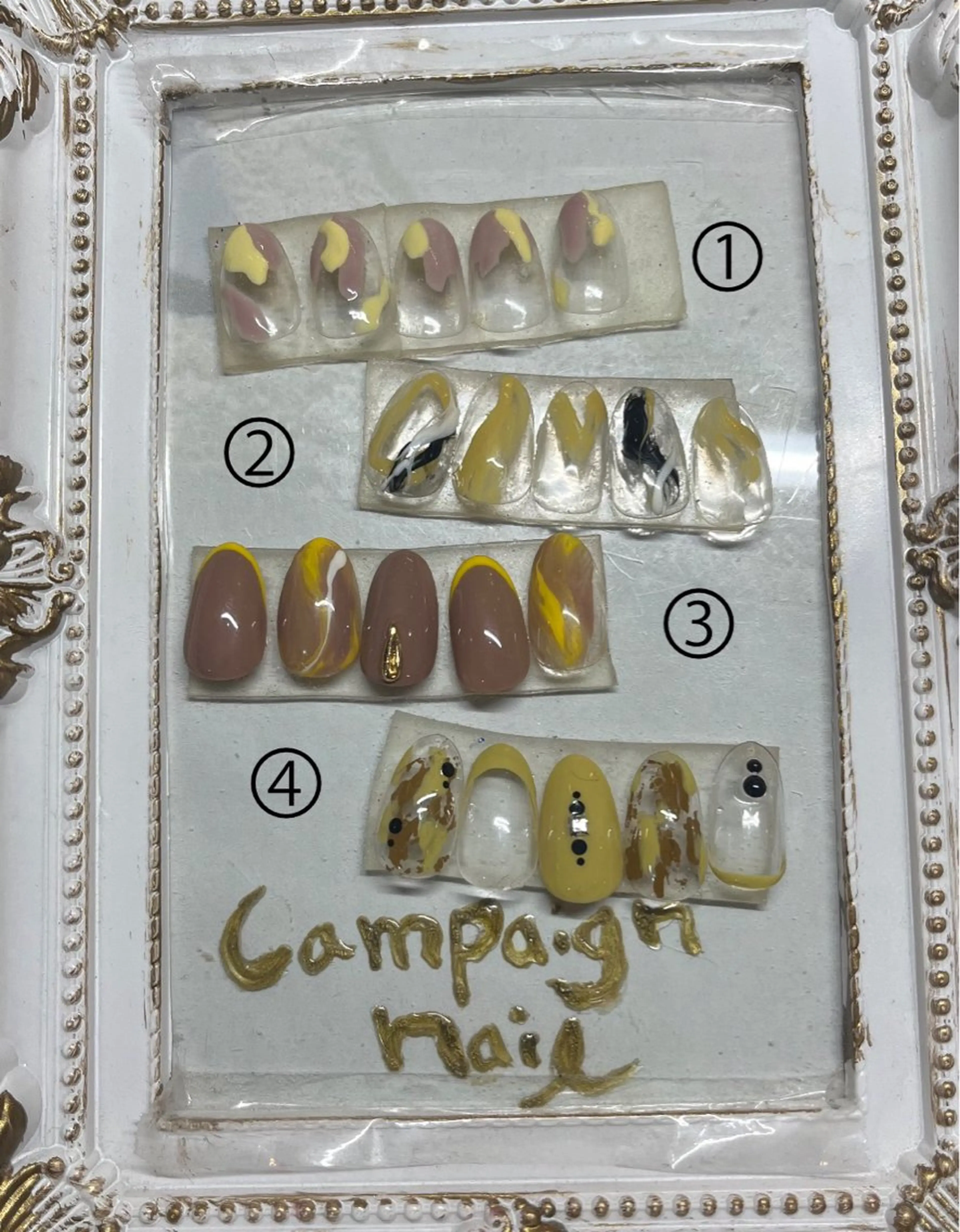 ネイル 長田 千里のネイルデザイン