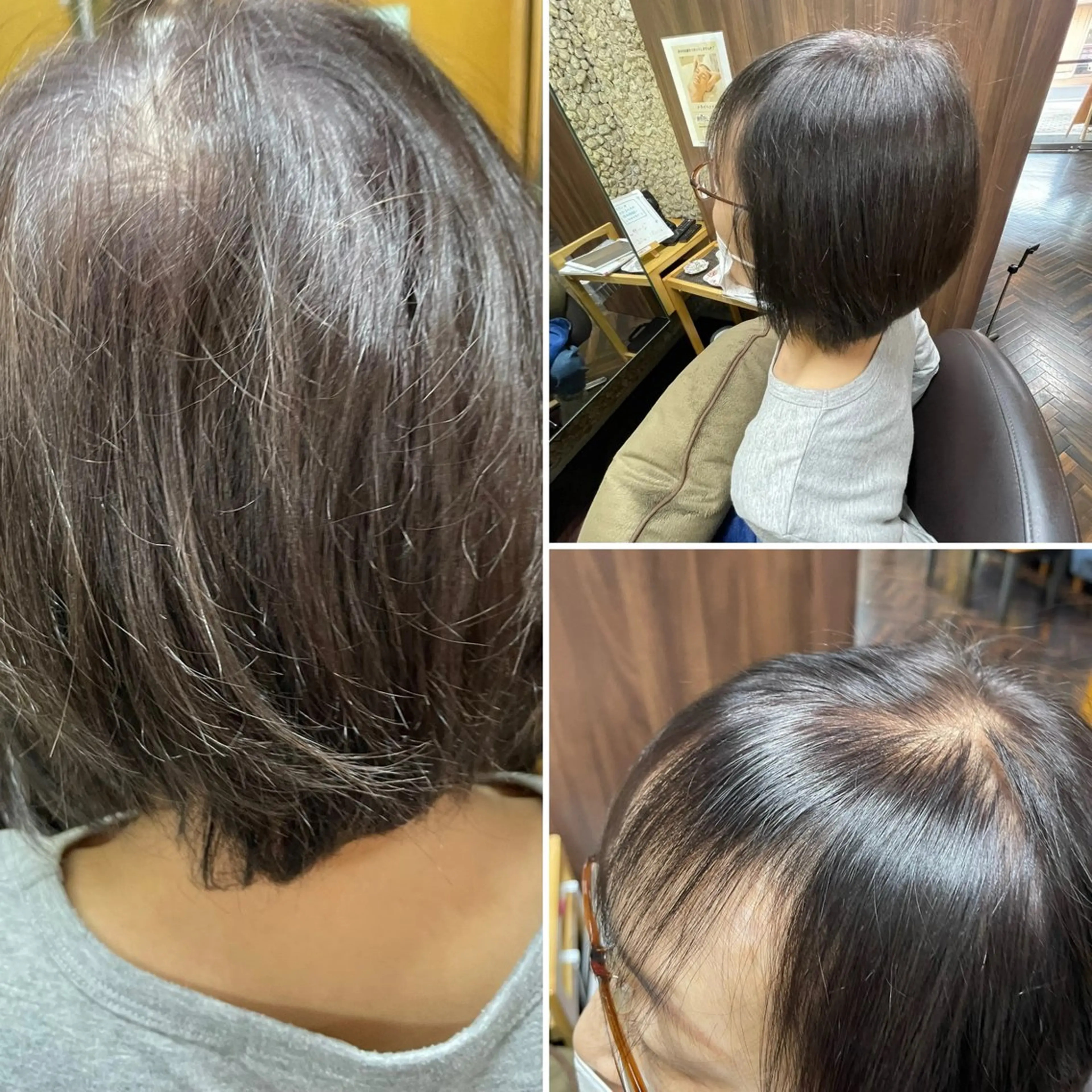 ショート 縮毛矯正 katae sayoriのヘアスタイル