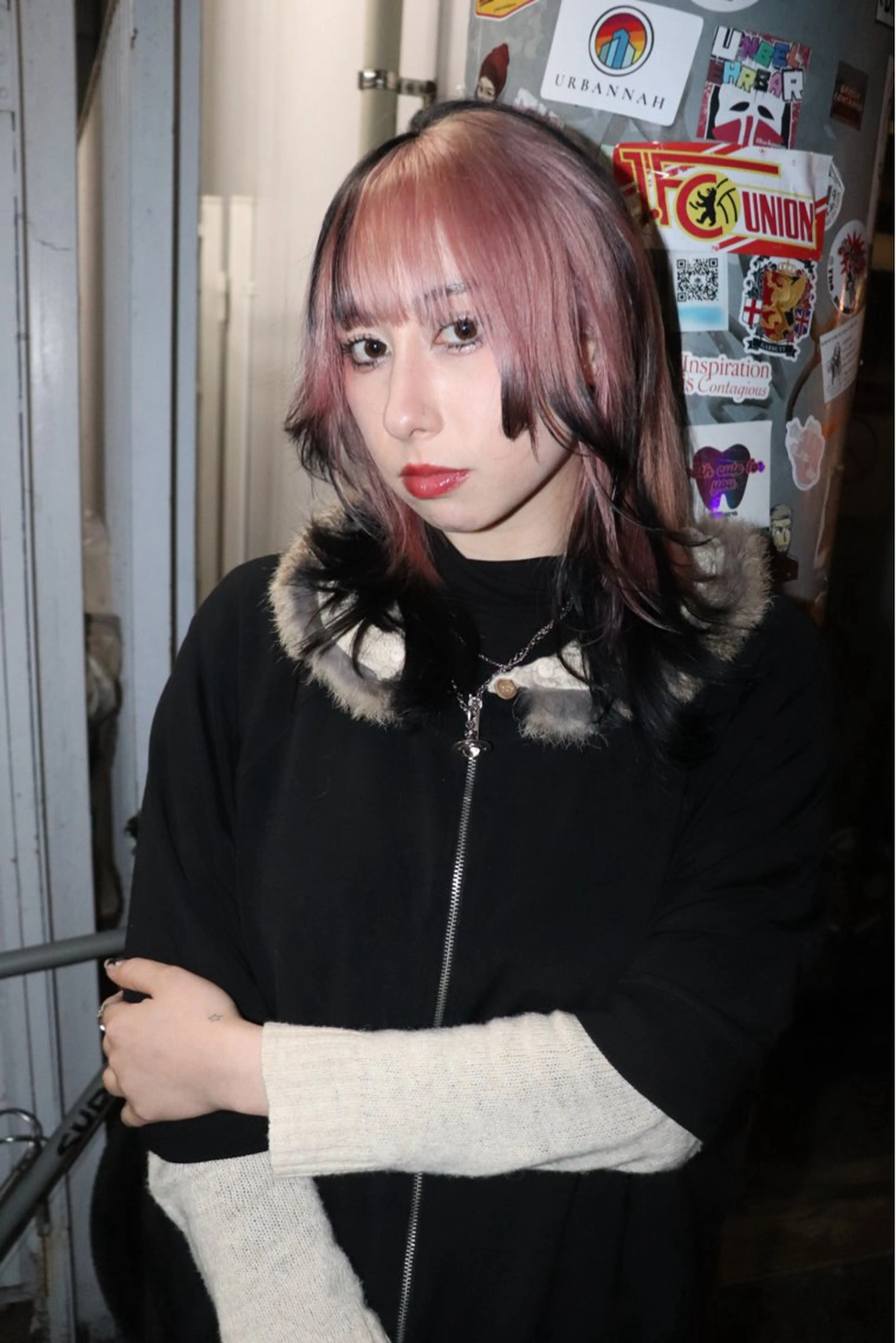 セミロング カラー ヘアアレンジ @kyoniyy KYONIのヘアスタイル