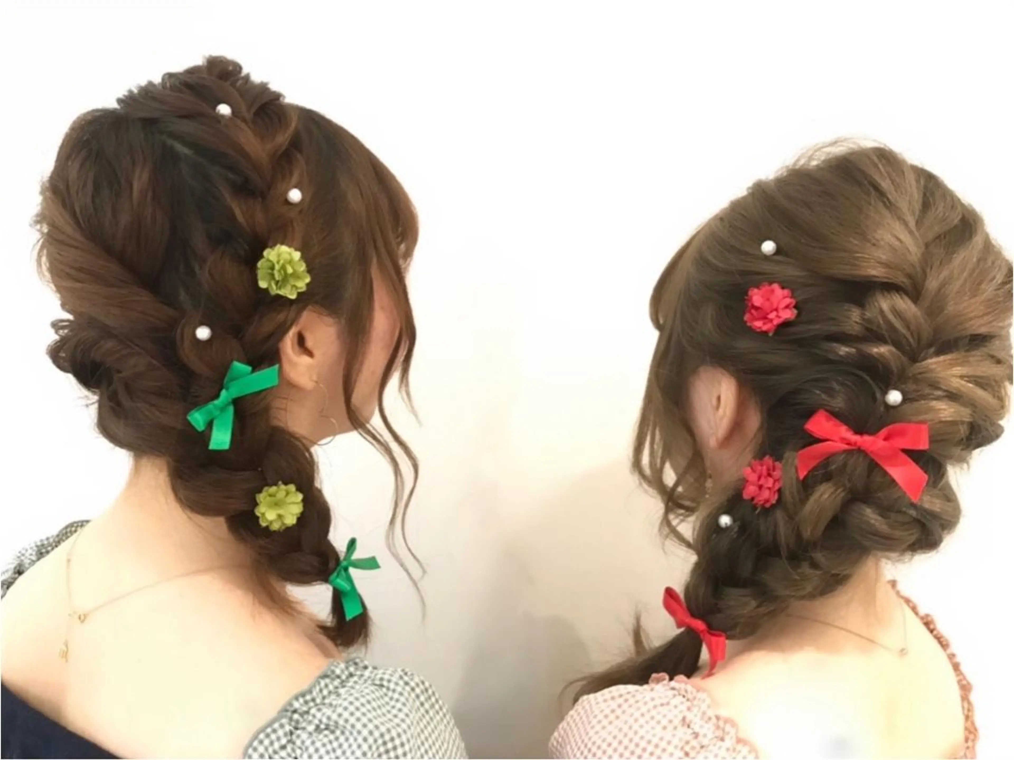 セミロング ヘアメイク エンカレッジのヘアスタイル