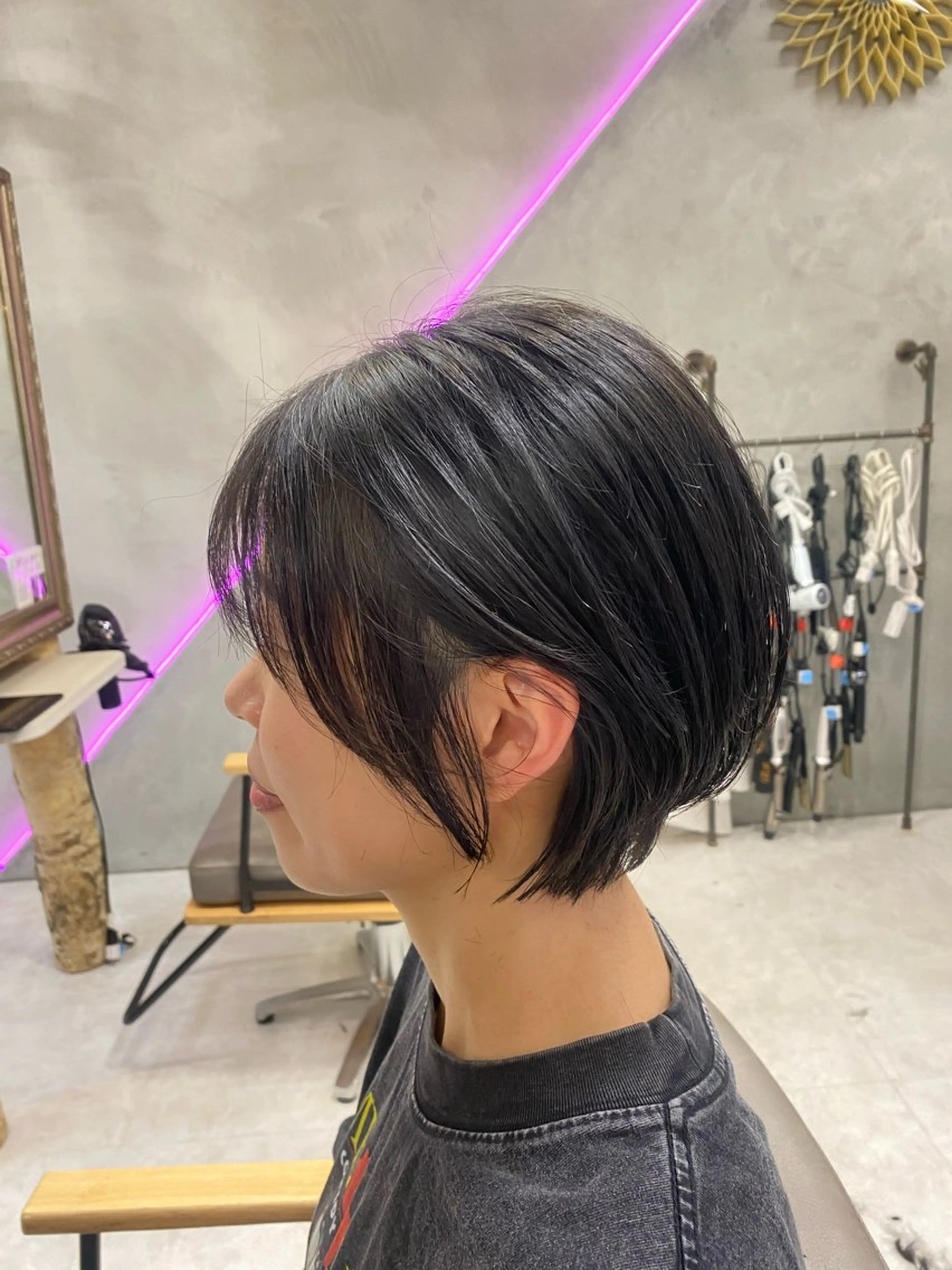 ショート ショートヘア カット トリートメント 髪質改善特化美容師 酸性ストレート近藤俊のヘアスタイル