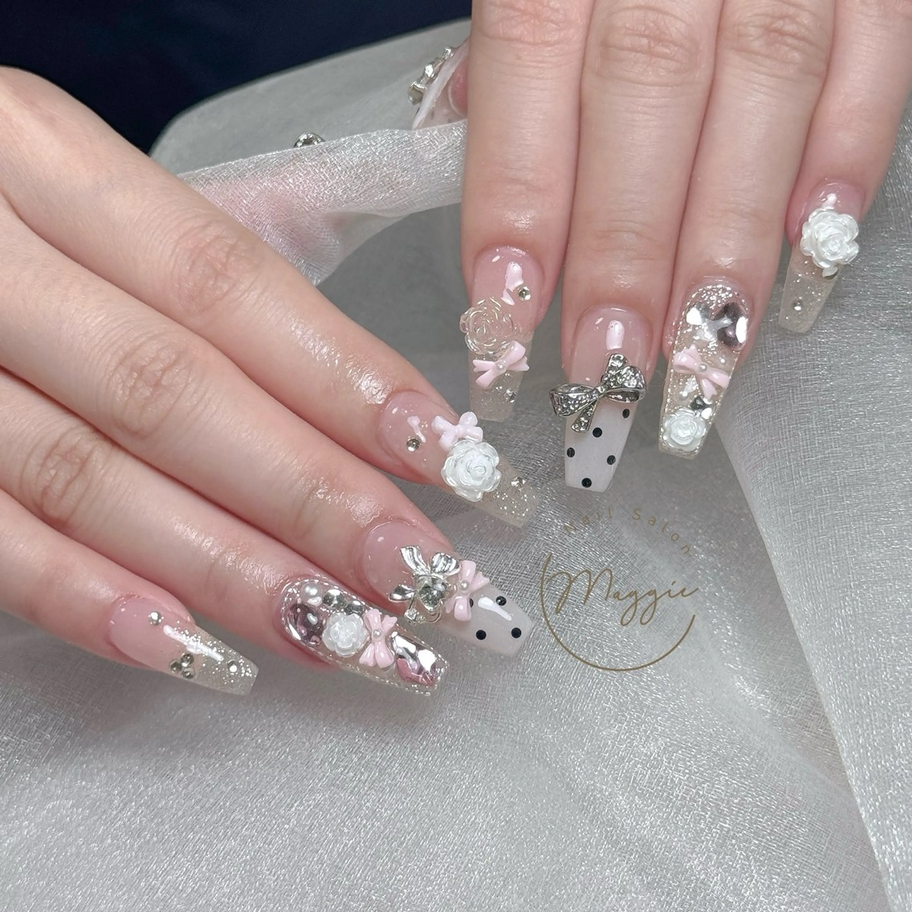 ネイル ハンドネイル Maggie Nail🦩のネイルデザイン