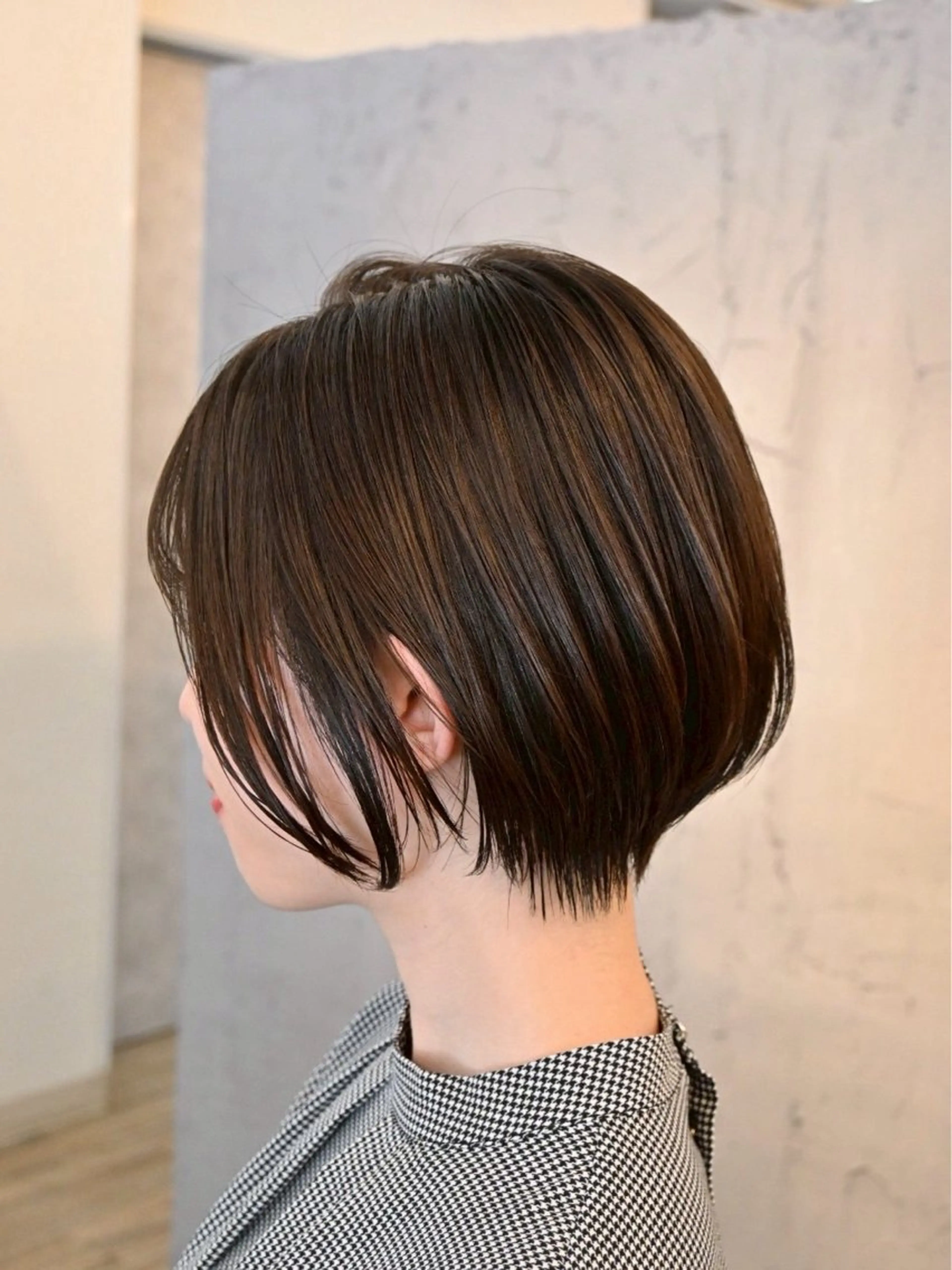 ショート カット ヘッドスパ VISAGE ba.sk 金子詩帆のヘアスタイル