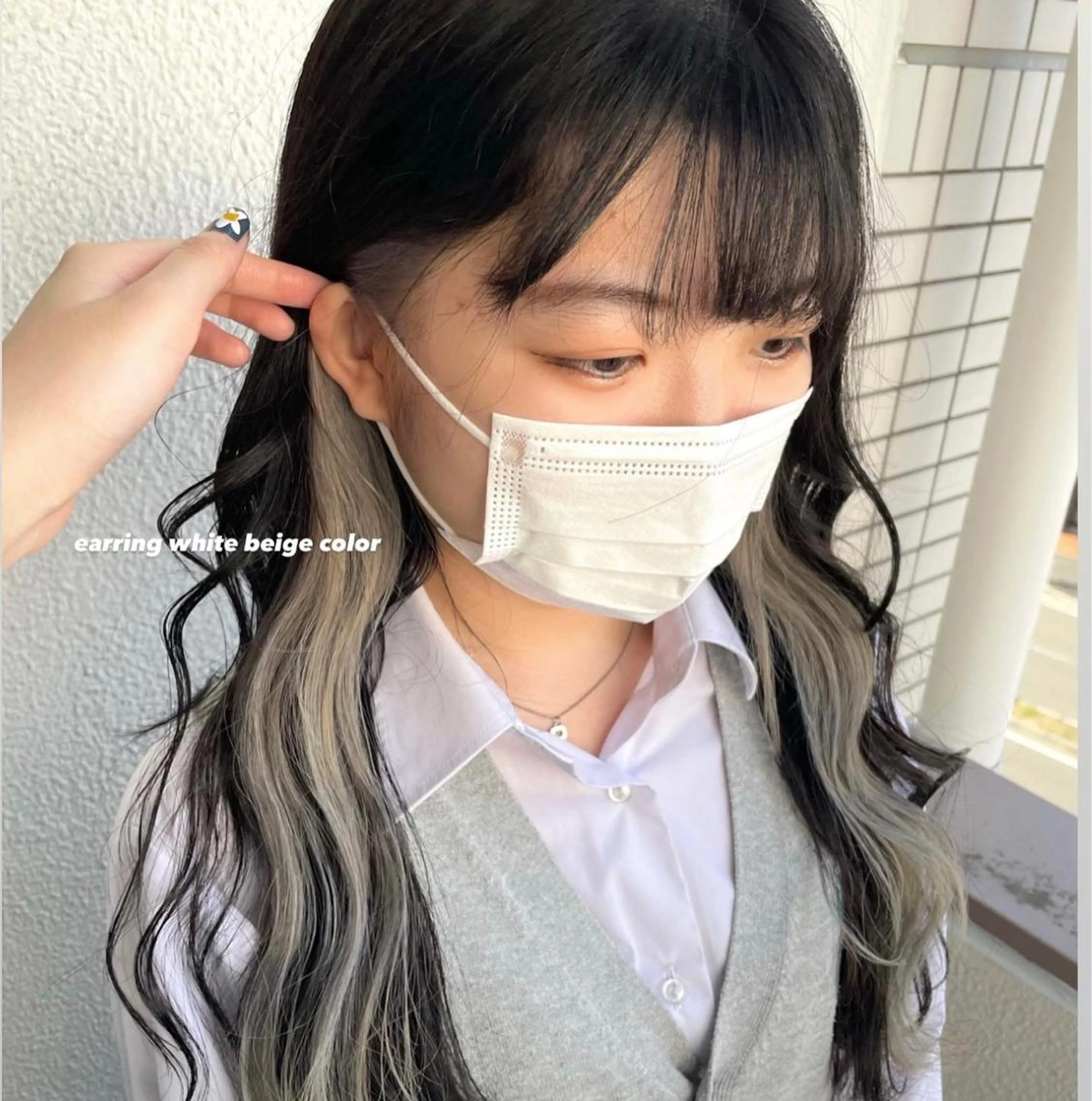 ロング カラー パーマ ヘアアレンジ メンズ キッズ ネイル マツエク・マツパ 透明感カラー・レイヤ ー🎀amika🎀のヘアスタイル