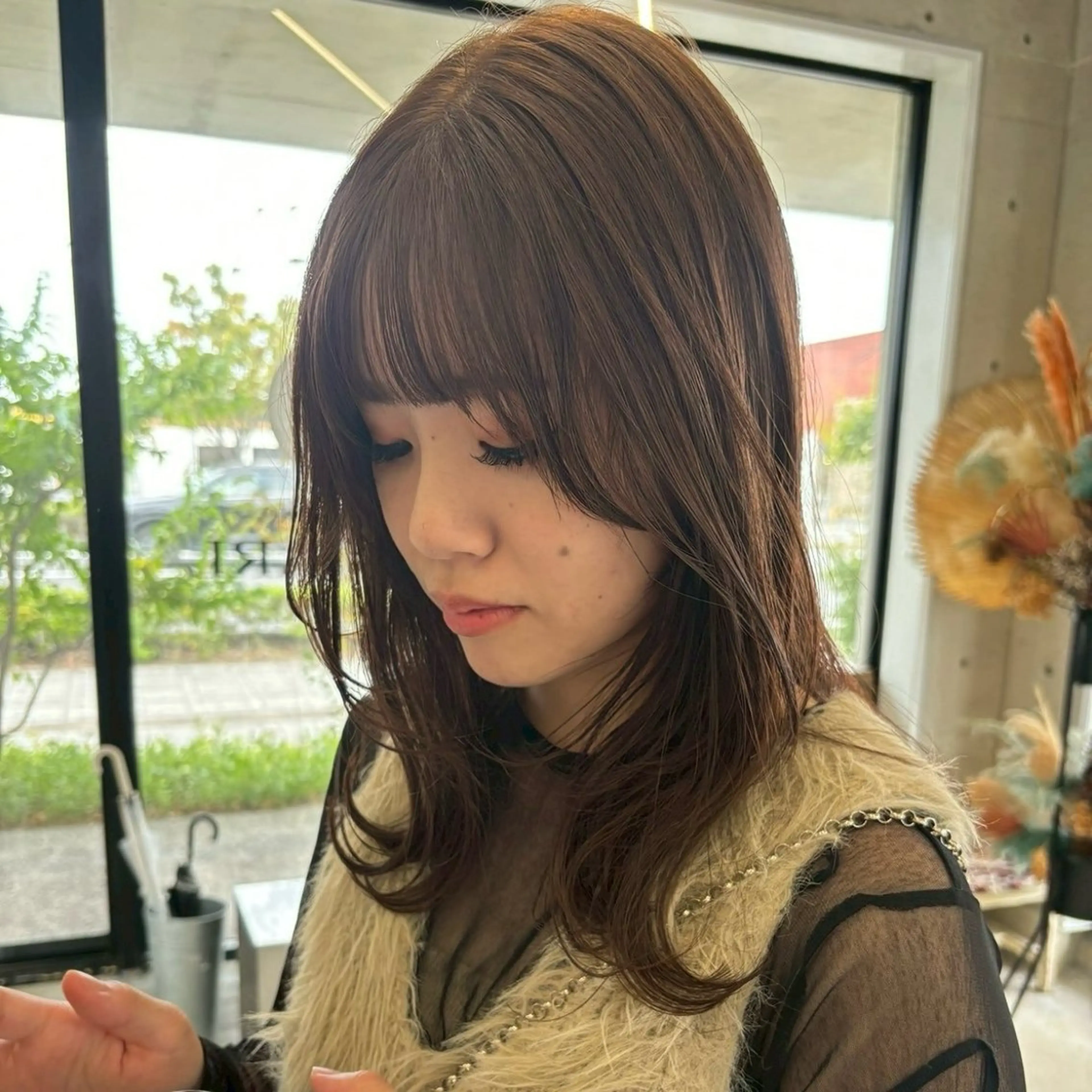 ミディアム カラー LOMARLIE YUSUKE🫧のヘアスタイル