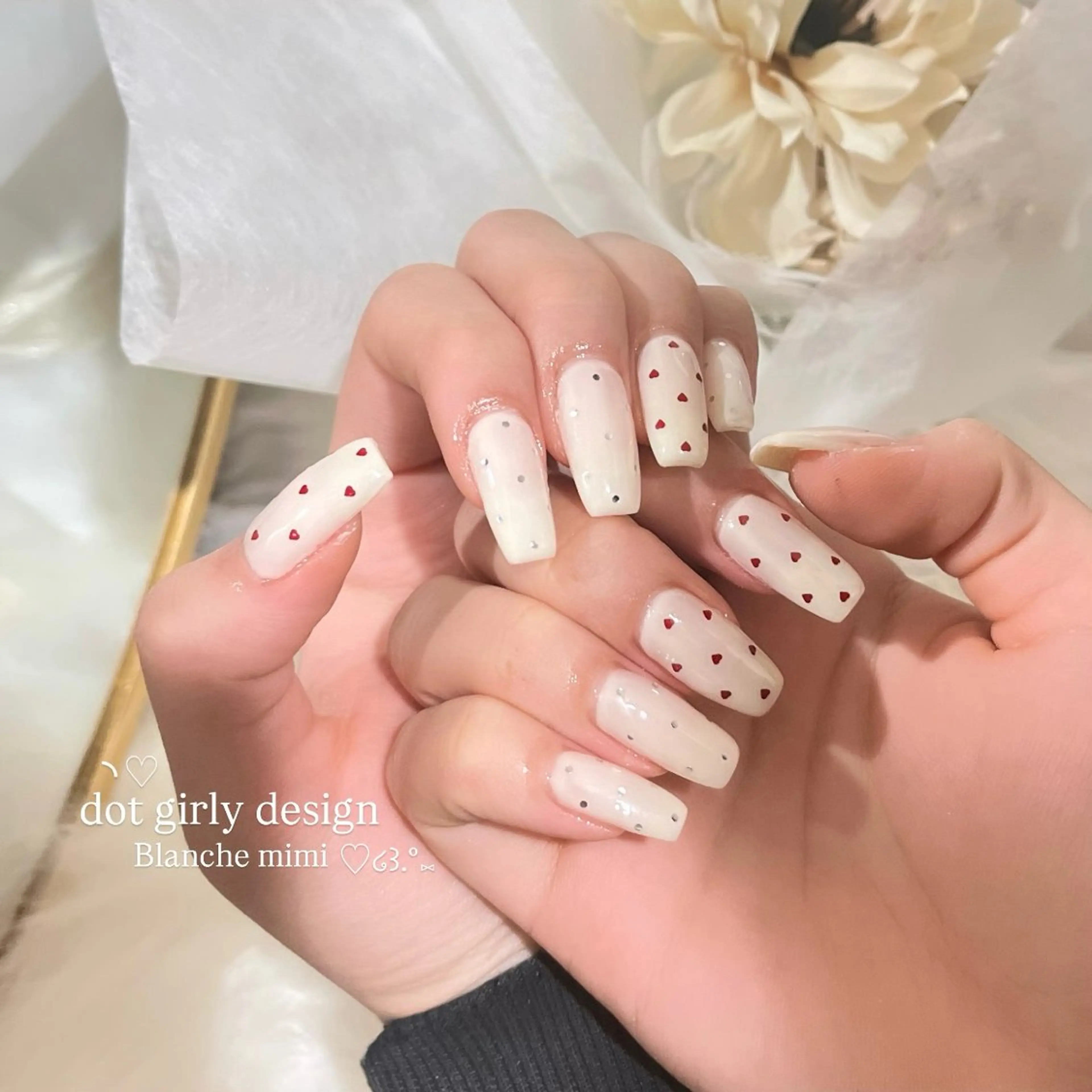 ネイル Blanche mimi.u_aのネイルデザイン
